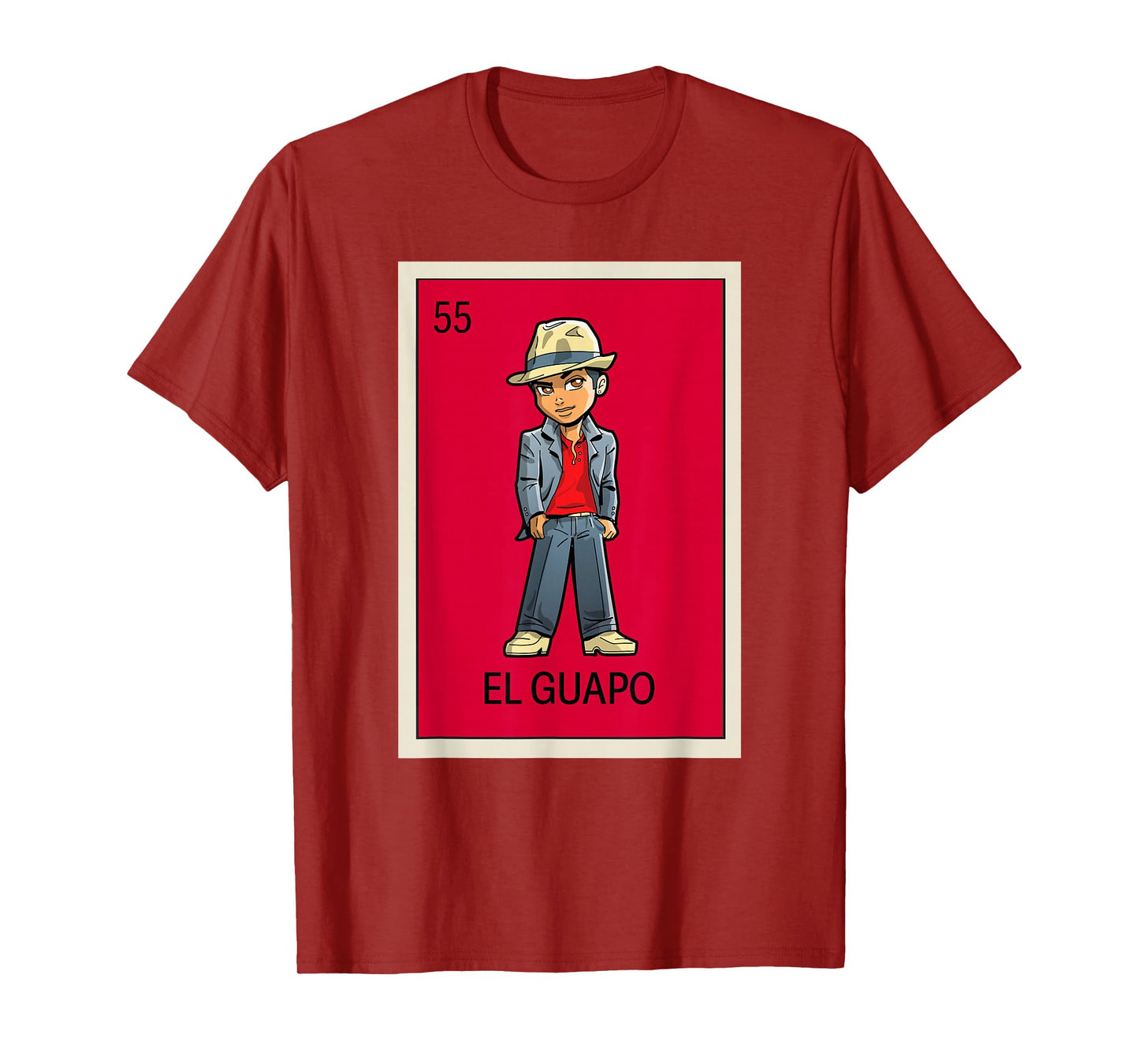 Mexican Lottery Designs Mexican El Guapo Handsome Man T-Shirt