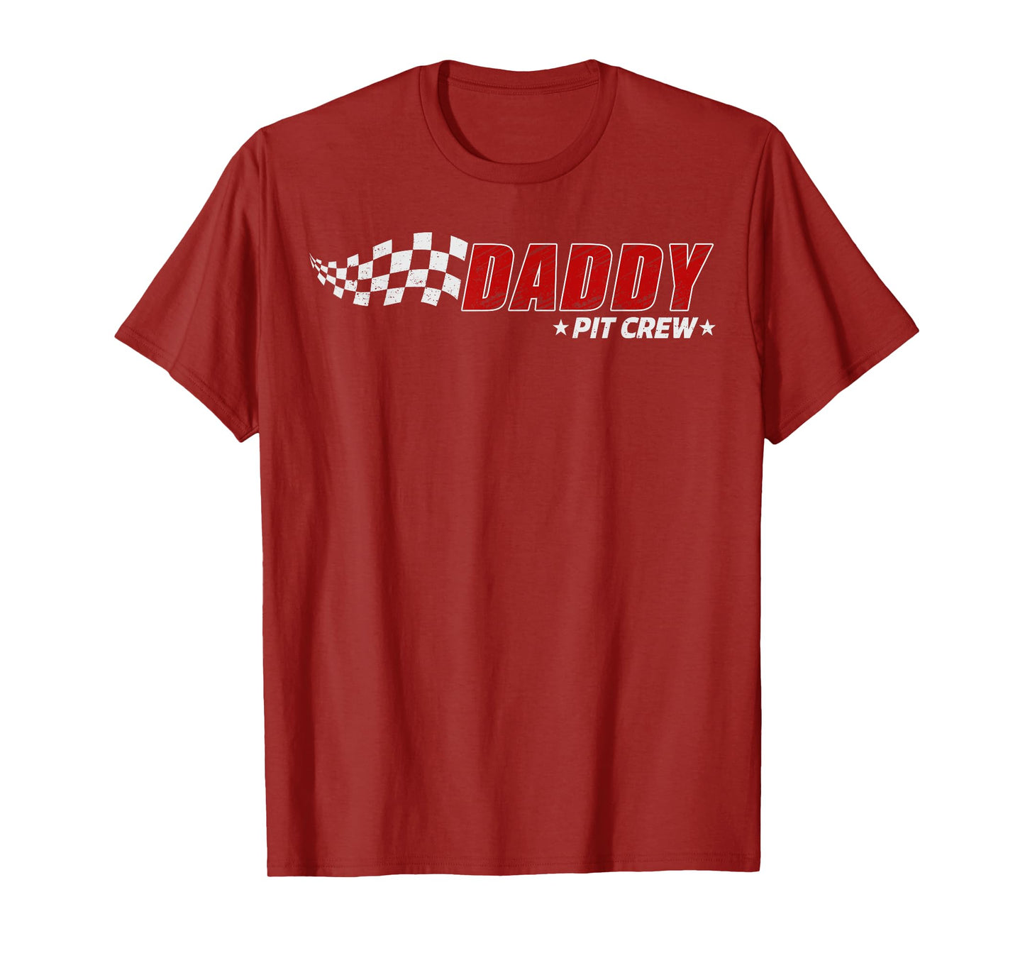Daddy Pit Crew Race Car Birthday Family Matching Pit Crew T-Shirt