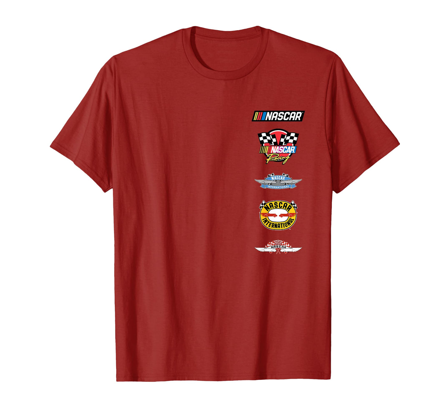 NASCAR - Stacked Historical Racing Logos T-Shirt