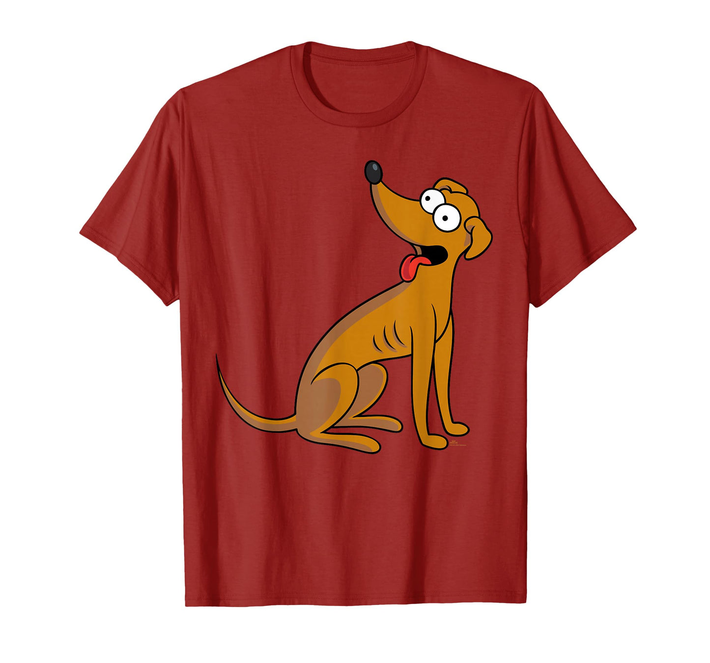 The Simpsons Happy Santa's Little Helper Pet Dog Parent T-Shirt