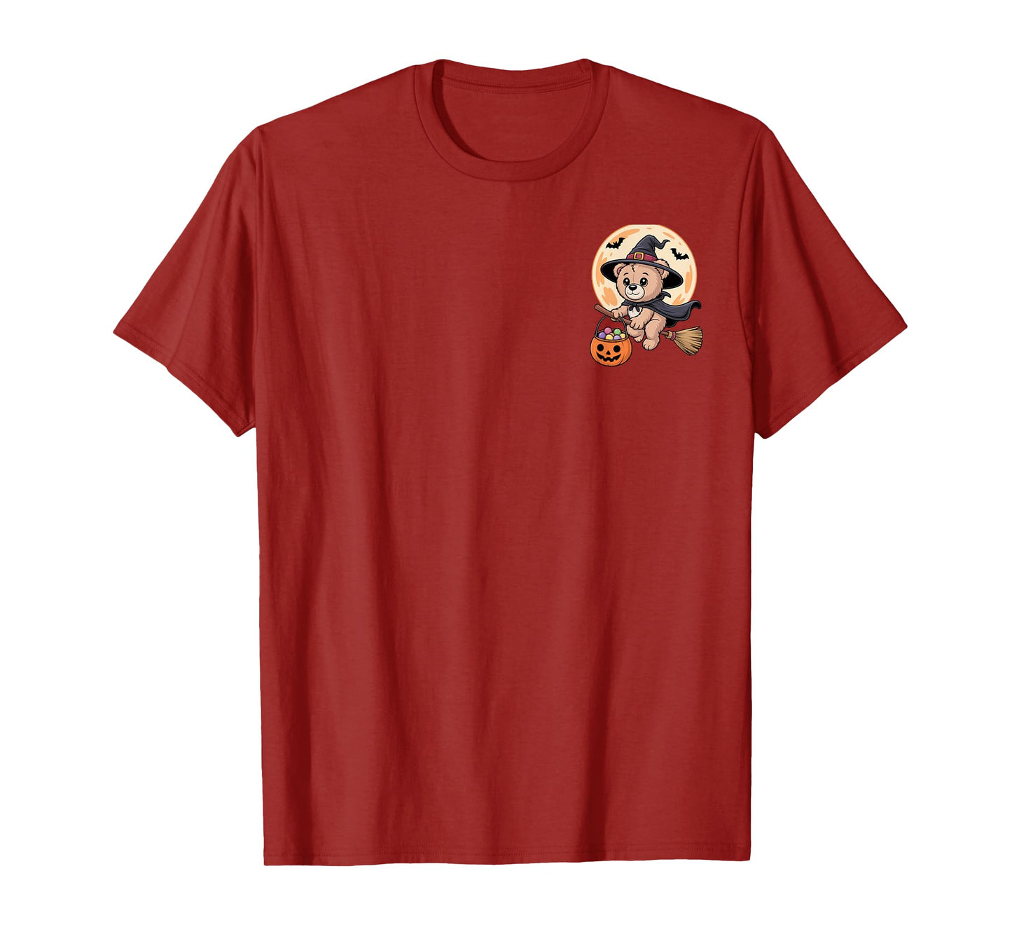 Cute Witchy Bear Halloween Style for Kids and Bear Lovers T-Shirt
