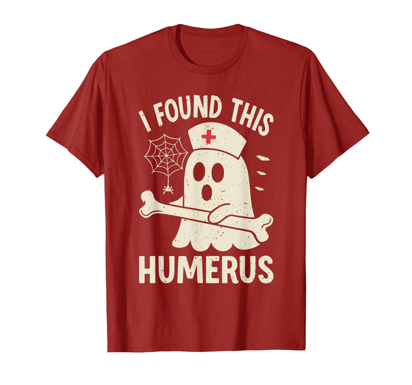 I Found This Humerus Funny Ghost Spooky Season Halloween T-Shirt
