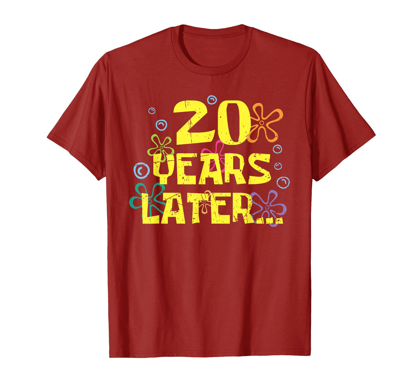 Twenty Years Later 20 Year Old 20th Birthday Party Meme T-Shirt