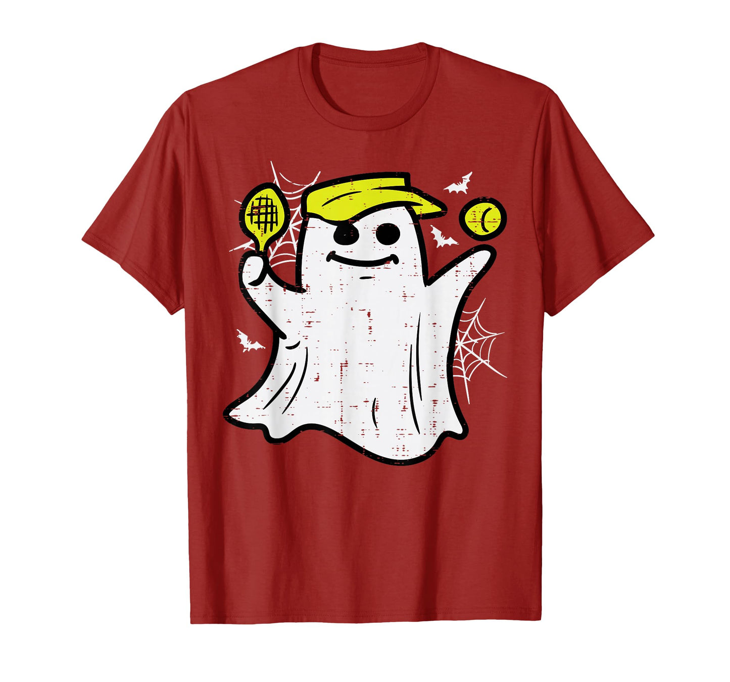 Halloween Pickle Ball Ghost Pickleball Costume Men Women Kid T-Shirt