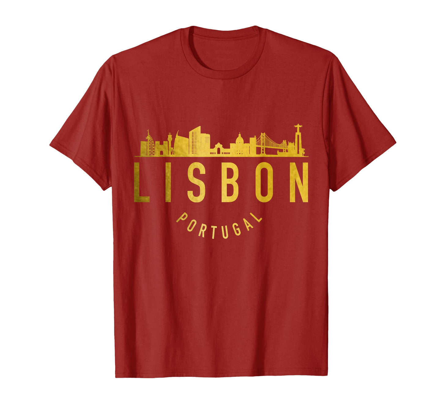 Lisbon Portugal Skyline Lisboa T-Shirt