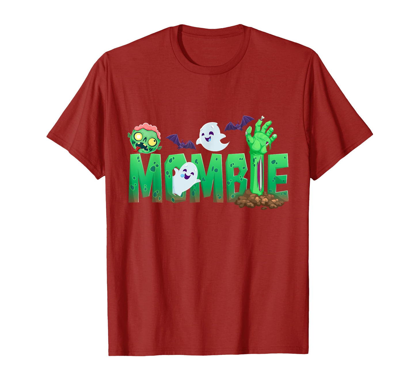 Zombie Mom Funny Halloween Womens Costume Graveyard T-Shirt