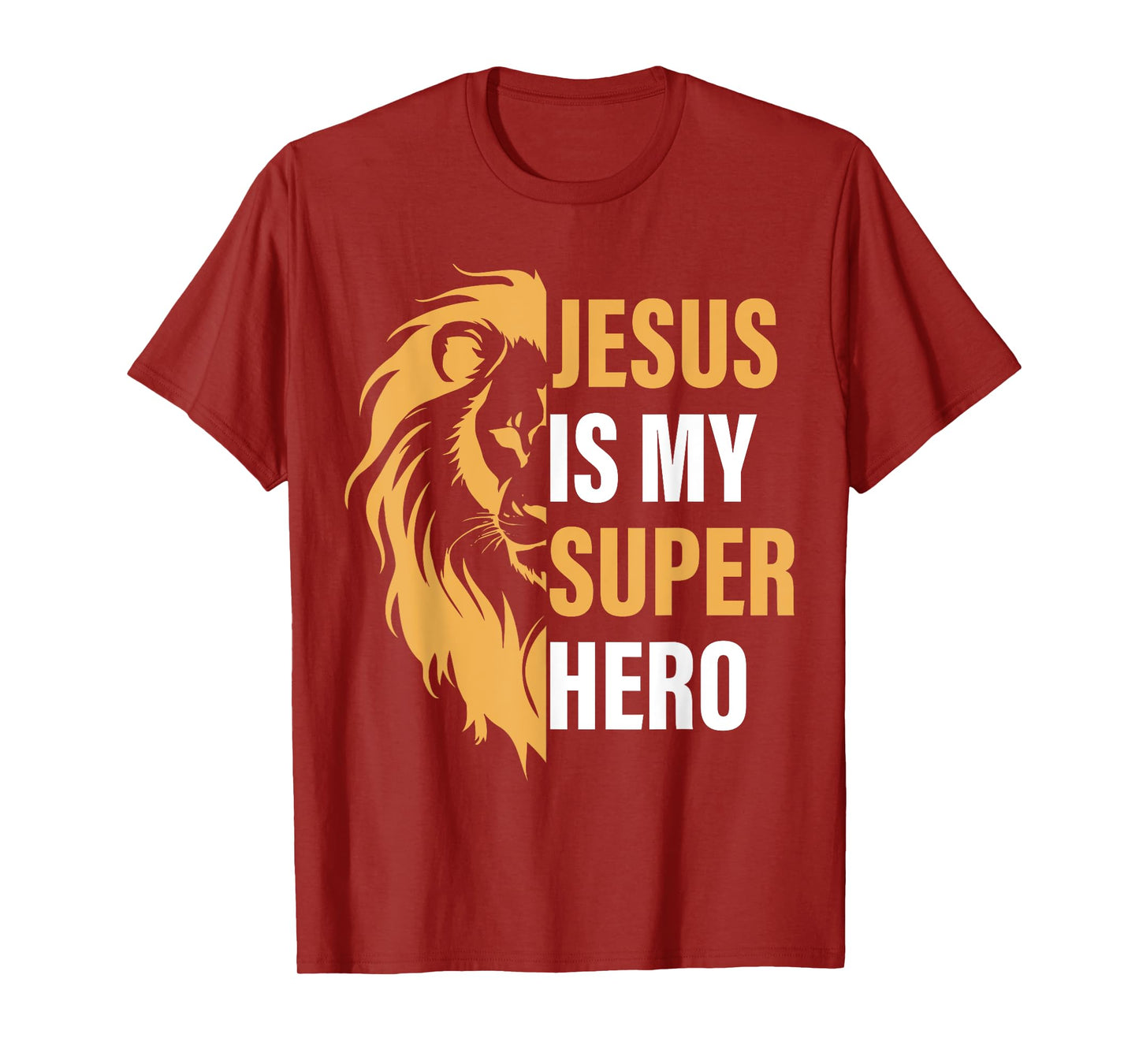 Jesus Is My Superhero Christian Religious T-Shirt