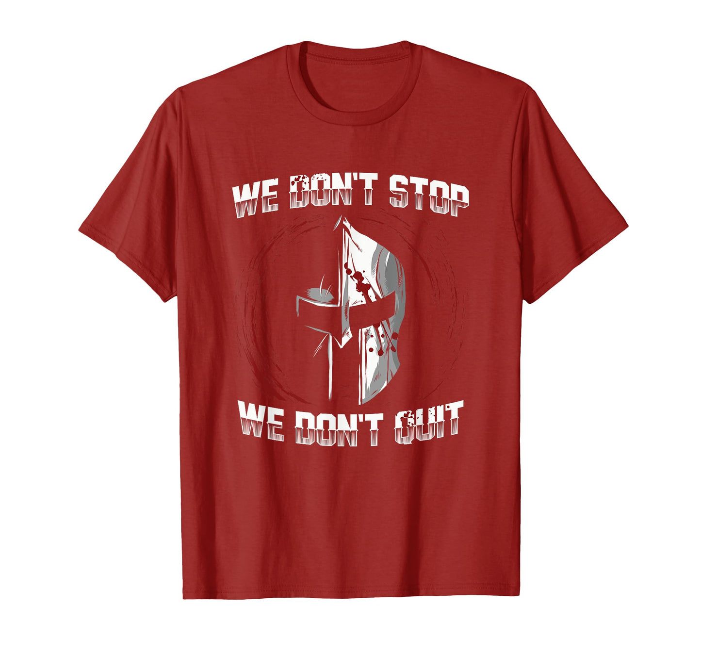 Spartan Workout Design Training Motivation T-Shirt