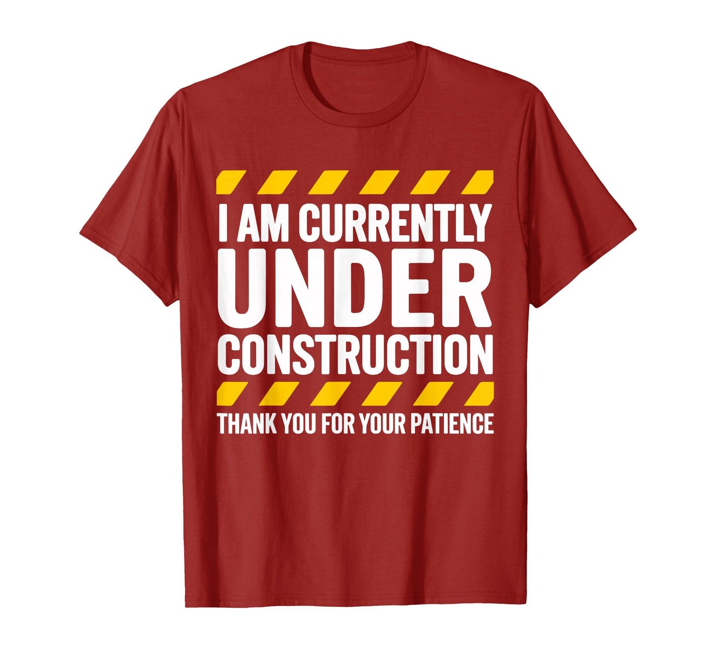 Under Construction Post Surgery Gag Get Well Soon T-Shirt