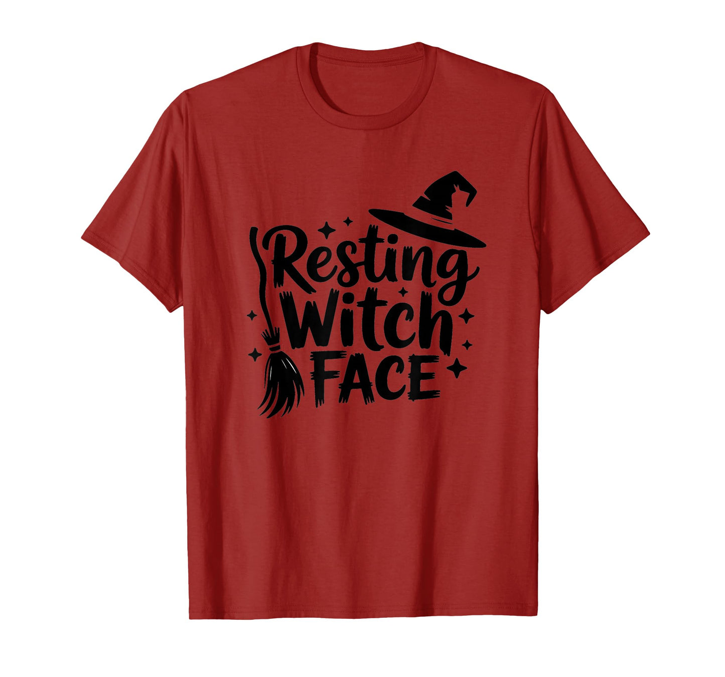 Resting Witch face Halloween T-Shirt