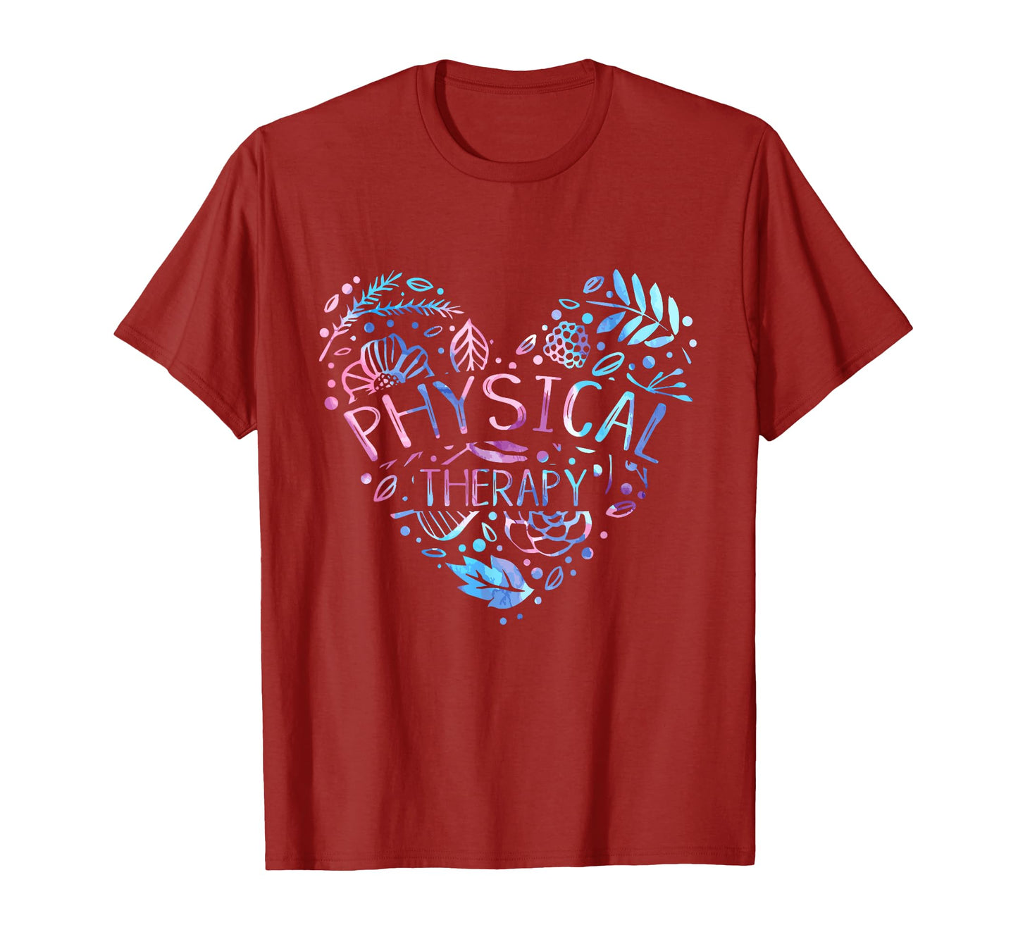 Physical Therapist Gift Heart PT Physical Therapy T-Shirt