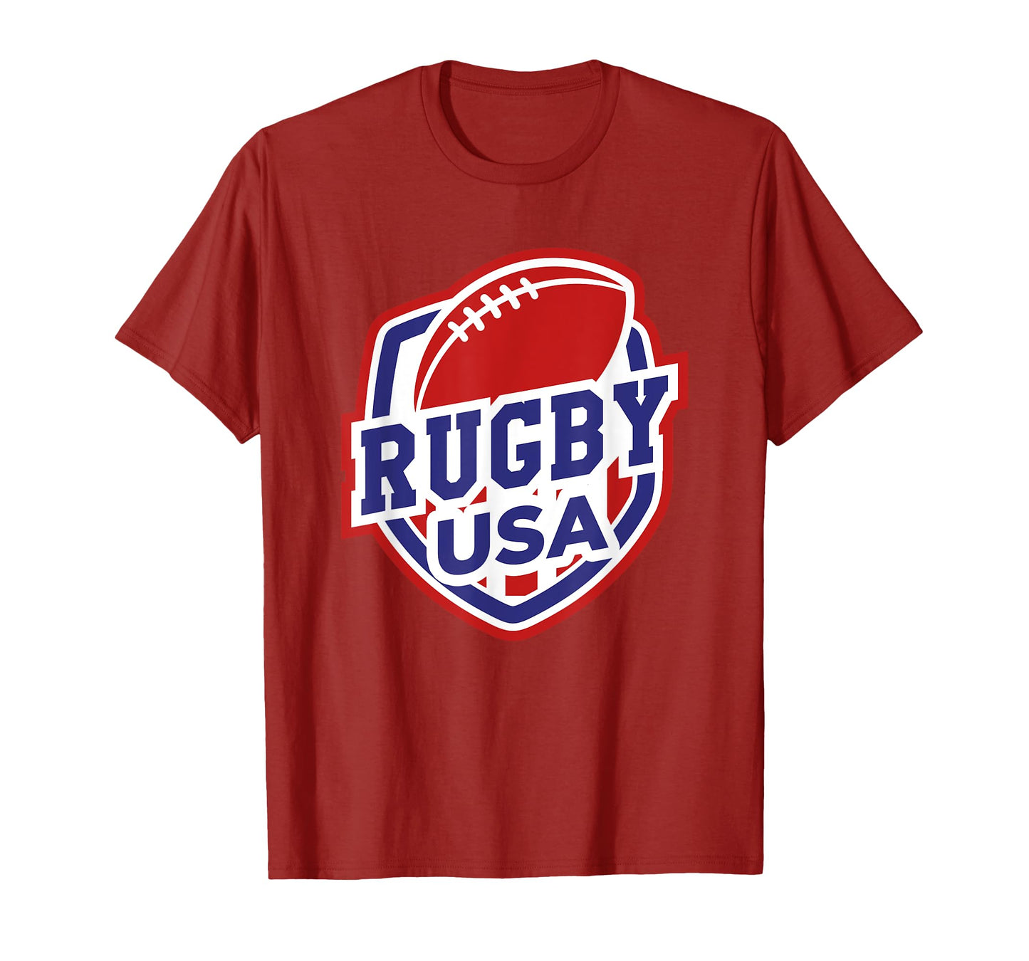 Rugby USA Support the Team Shirt Football USA Flag T-Shirt