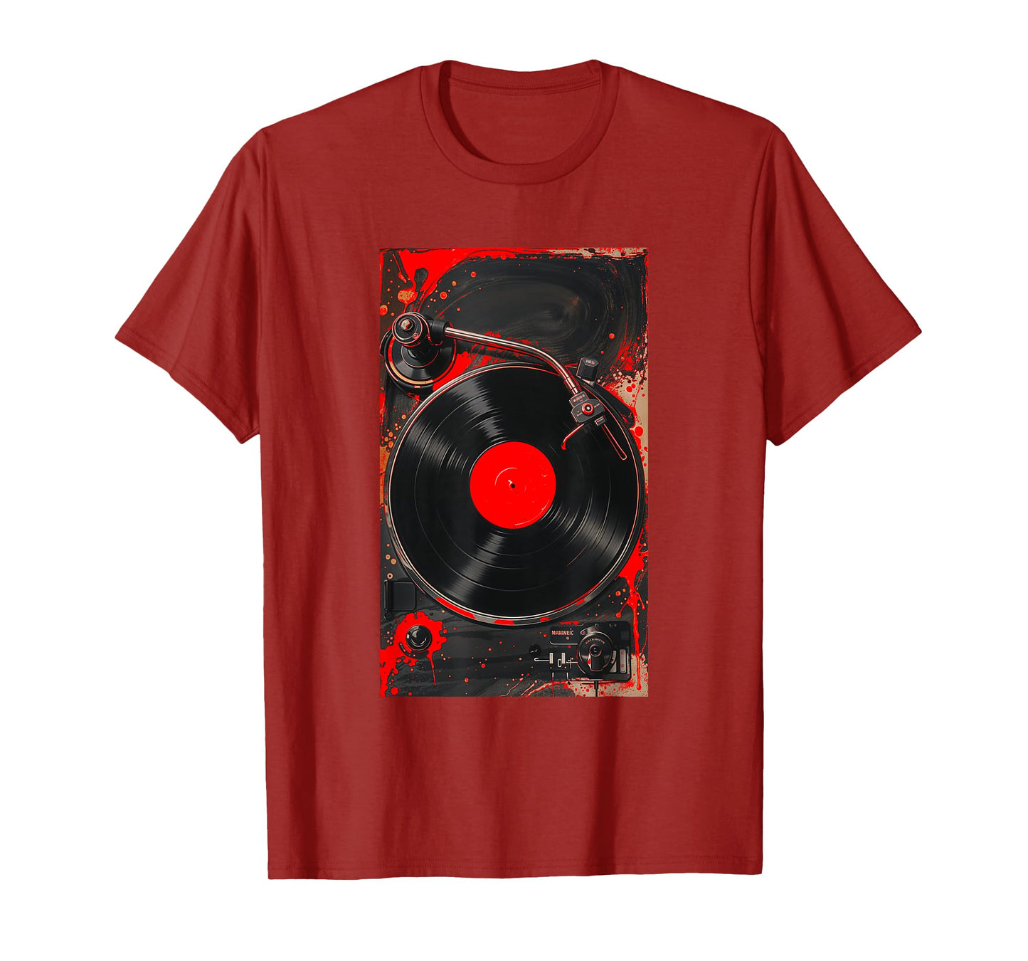 Red For The Record Red Graphic T-Shirt