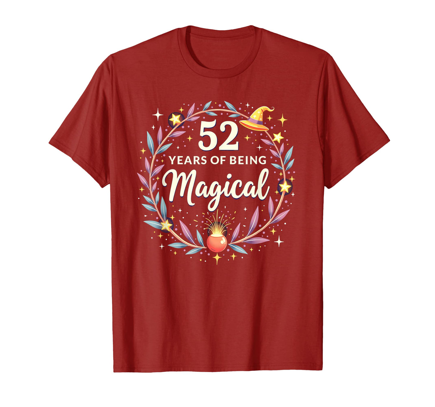 52 Years Magical Birthday Gift - Enchanted Anniversary T-Shirt