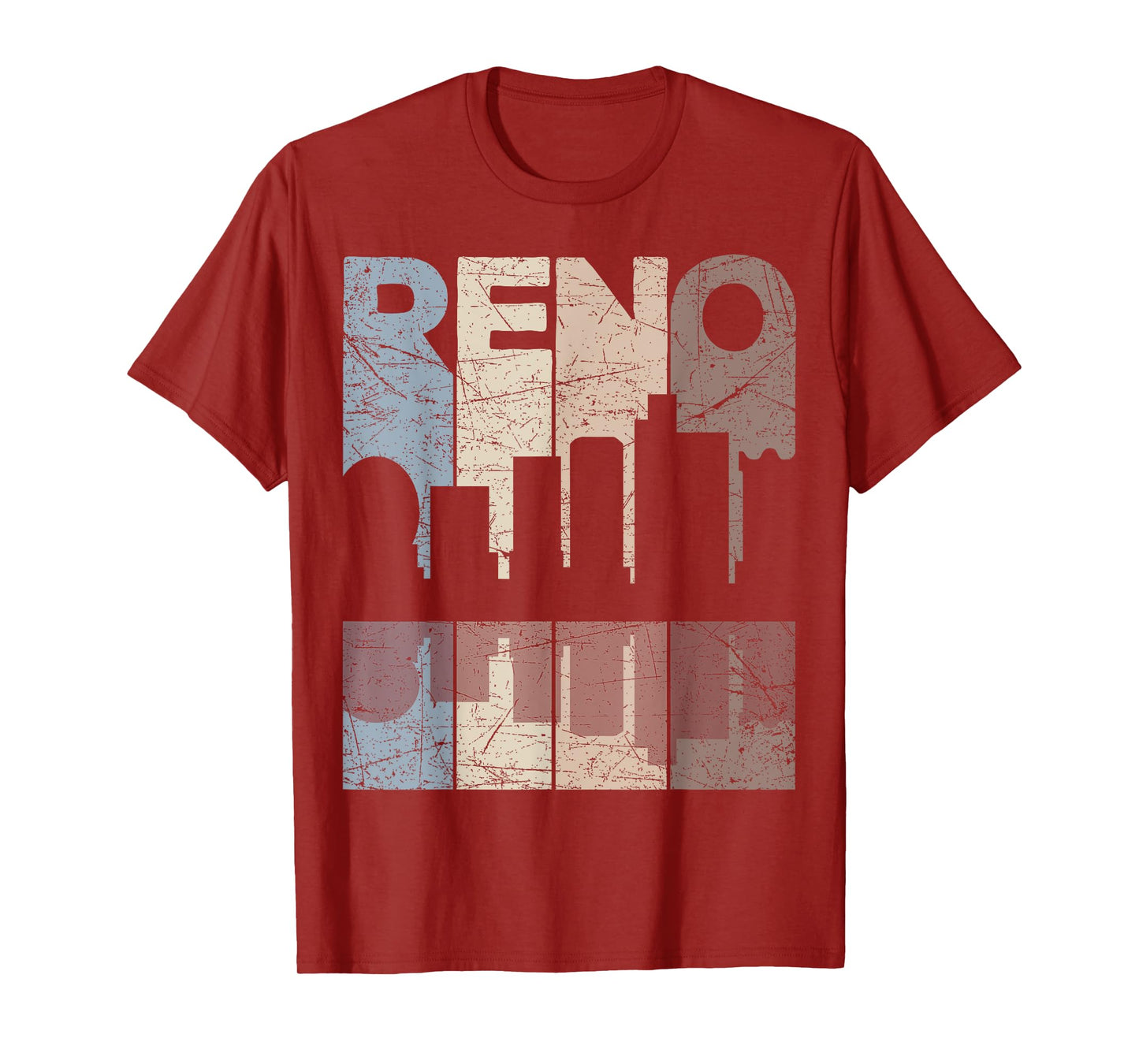 Reno Vintage Reno Nevada Retro Reno Skyline T-Shirt