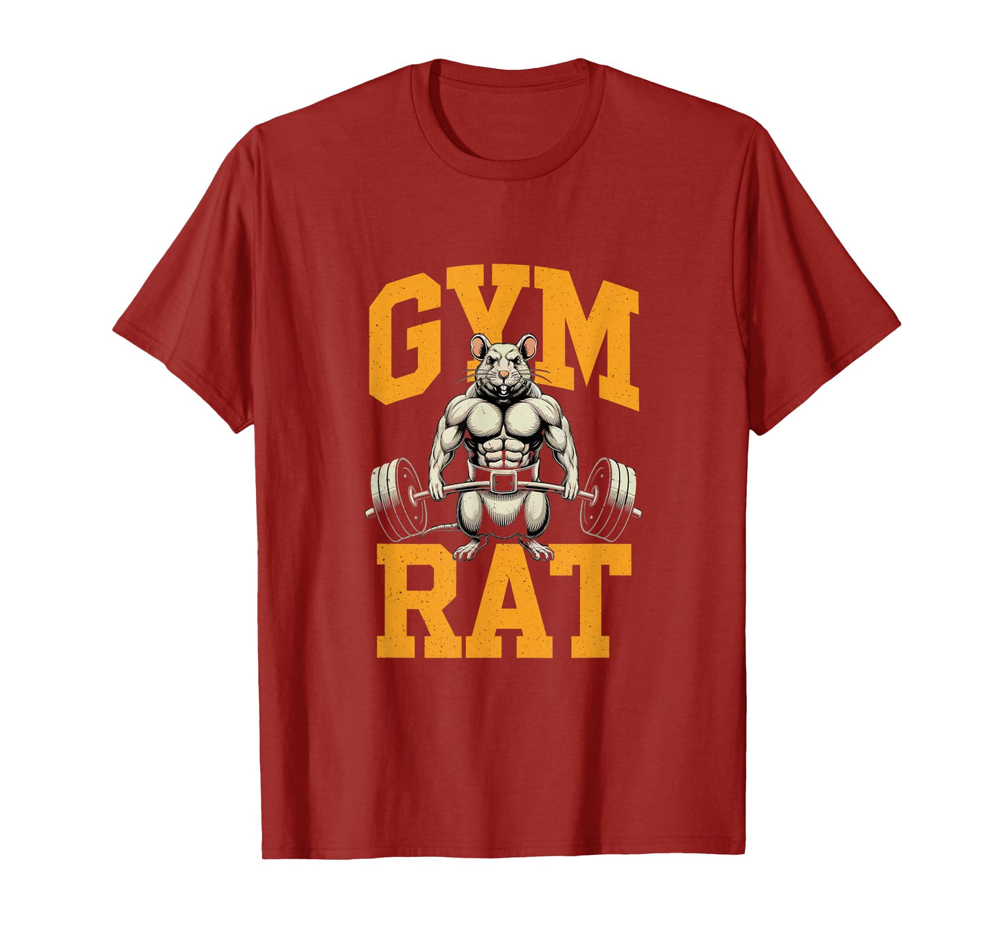 Gym Rat Meaning Gym Rat Costume Weight Lifting Gym Rat T-Shirt