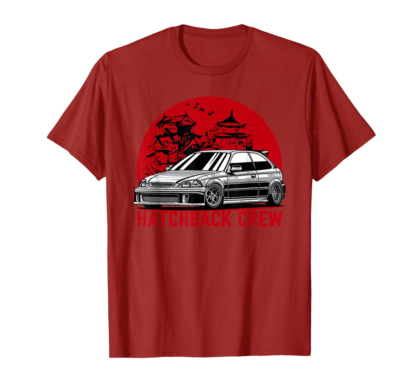 Civic EK Hatchback Type R Japanese Car T-Shirt