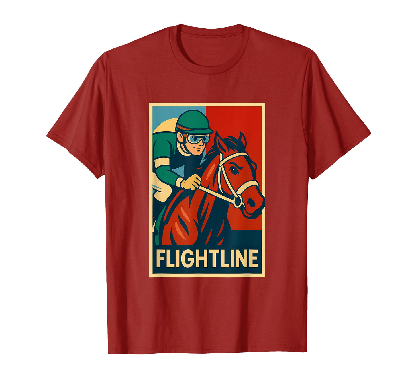 Flightline Horse, Horse Racing, Del Mar, Santa Anita, Horse T-Shirt