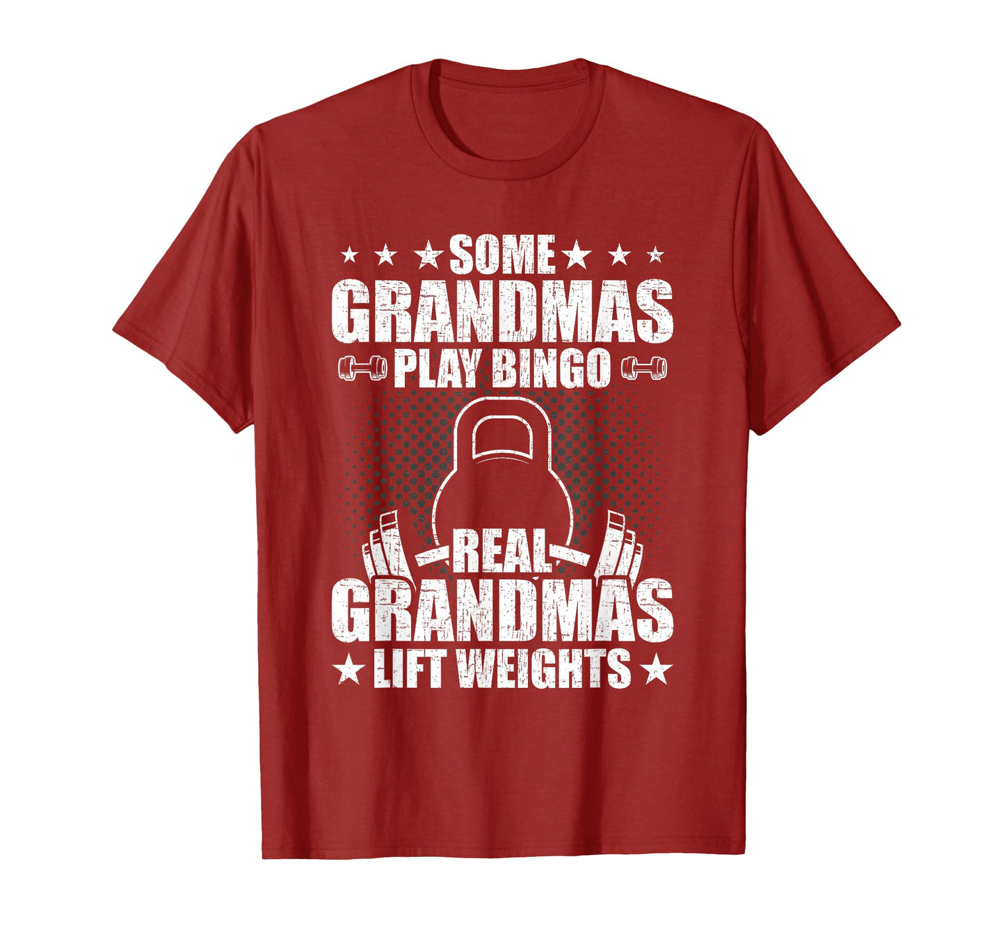 Weightlifting Grandma Bodybuilding Weightlifting Workout T-Shirt