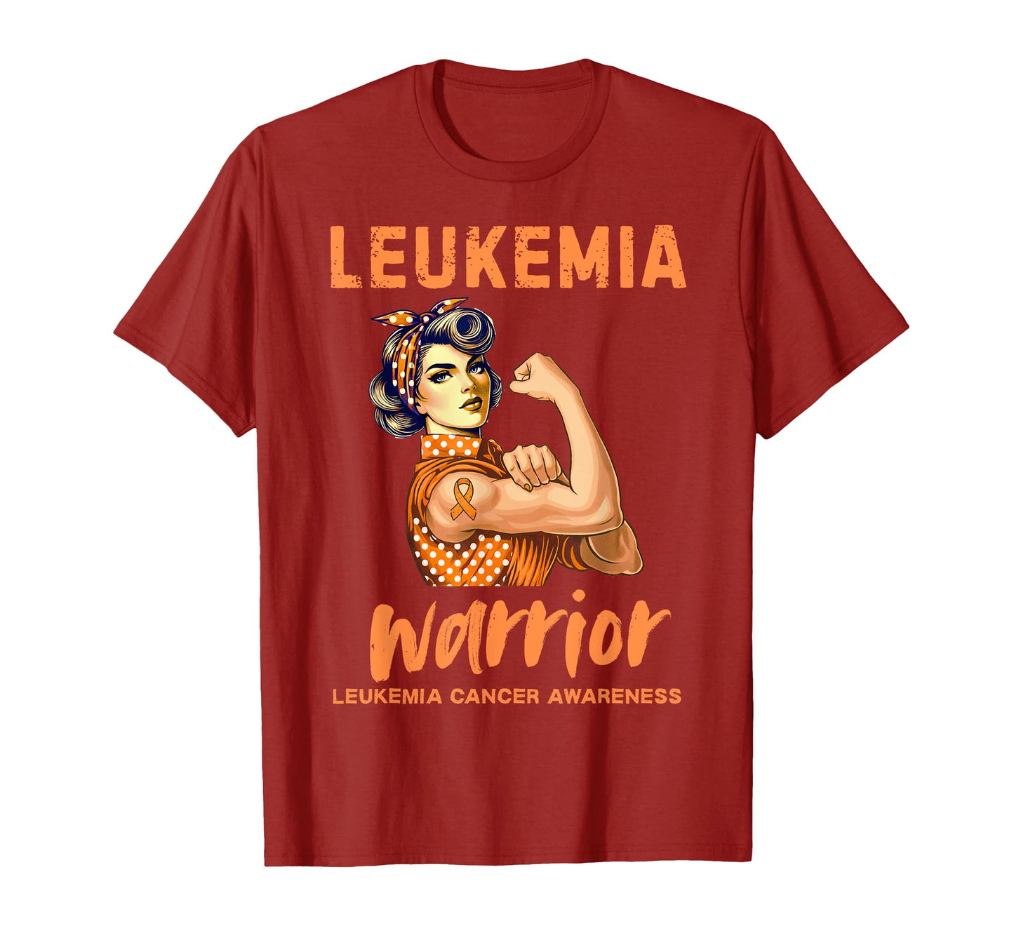 Leukemia Warrior Vintage Leukemia Awareness T-Shirt