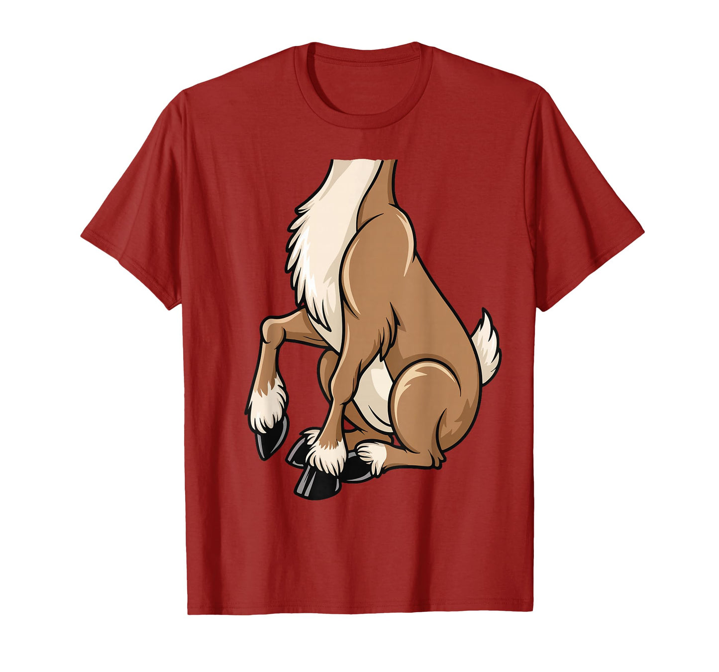 Reindeer Shirt Adult Kids Men Women Brown Deer Costume T-Shirt