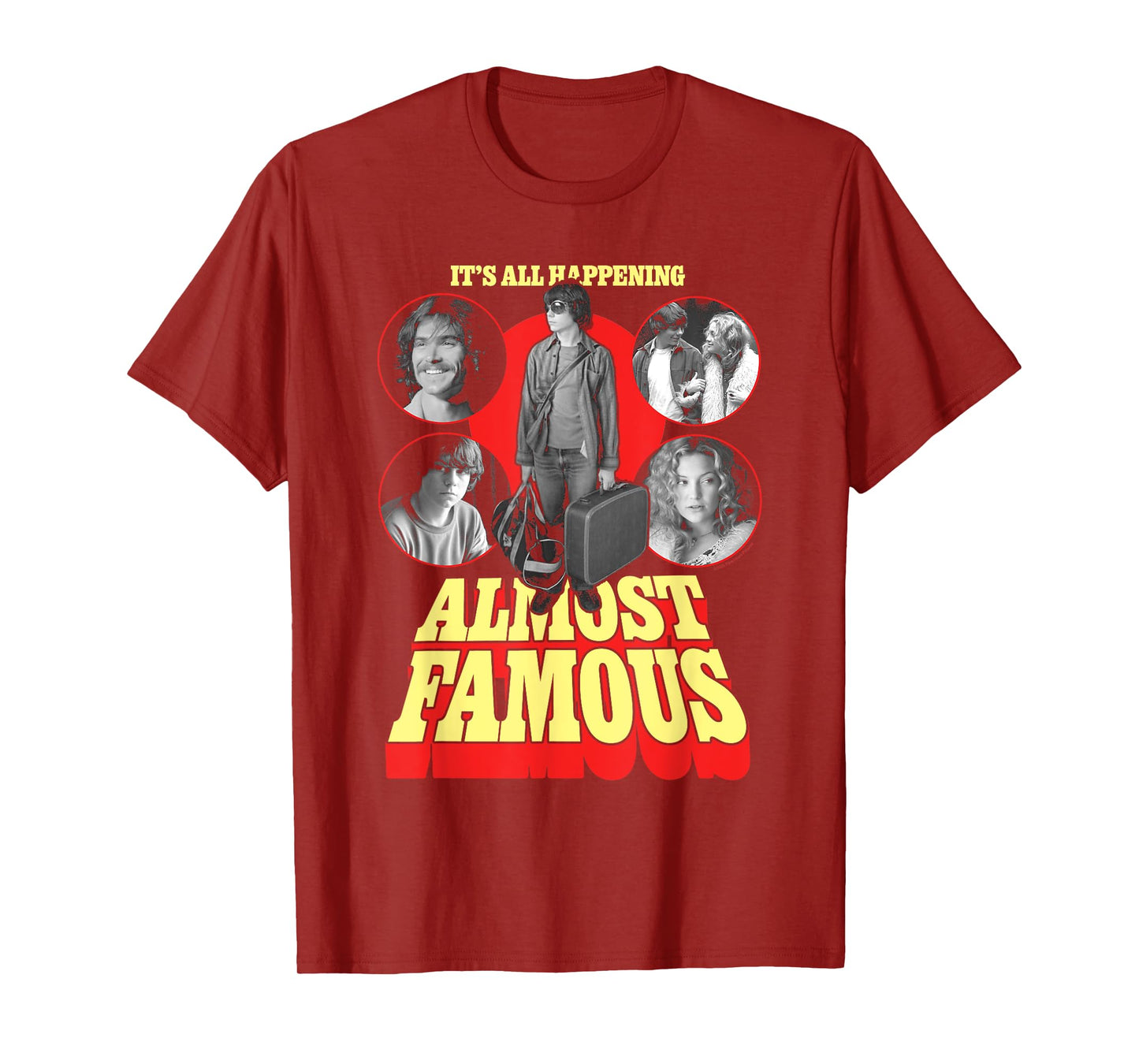 Almost Famous Retro 70's Inspired Movie Poster T-Shirt