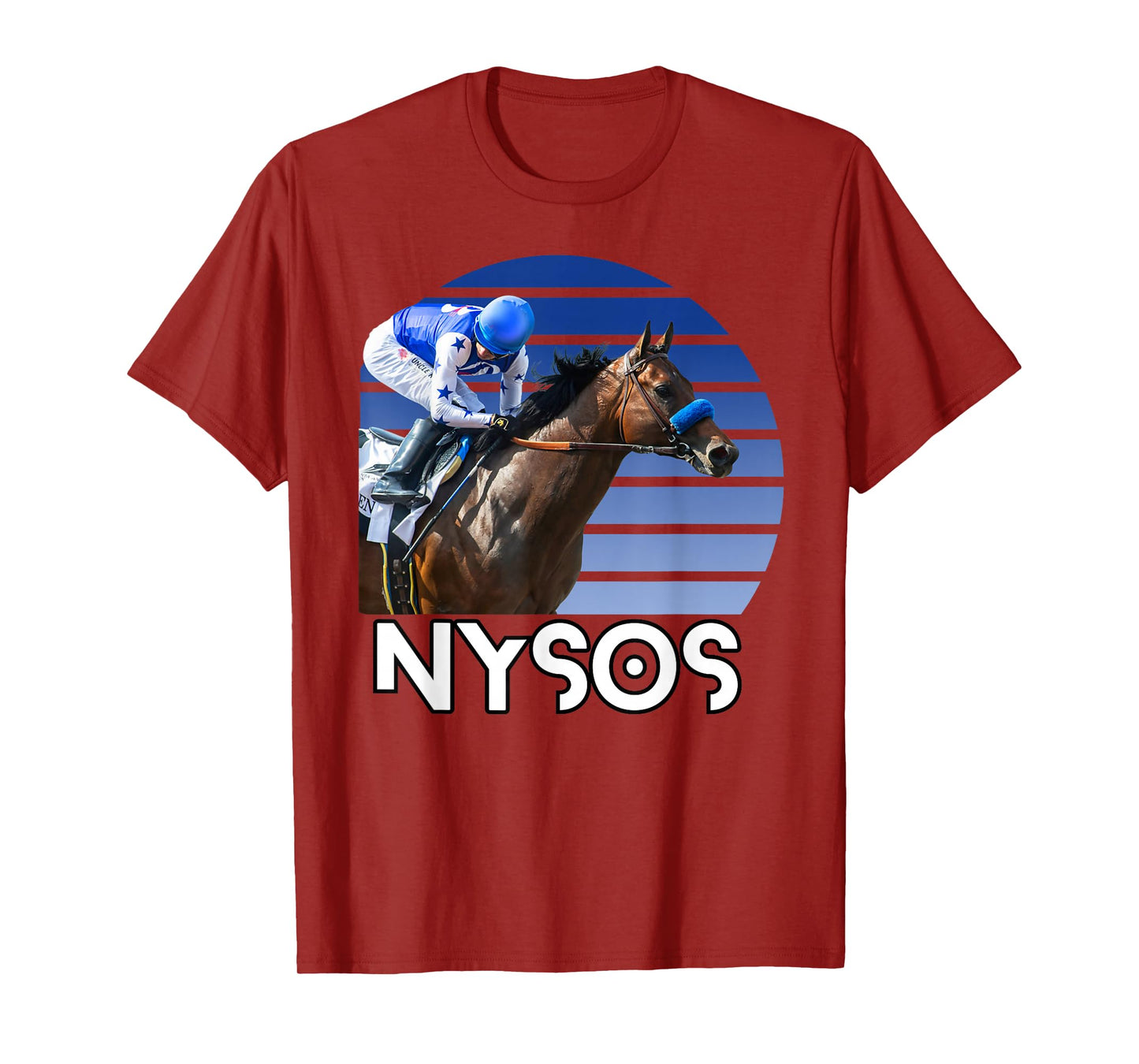 Nysos Horse, Horse Racing, Del Mar, Santa Anita, Horses T-Shirt
