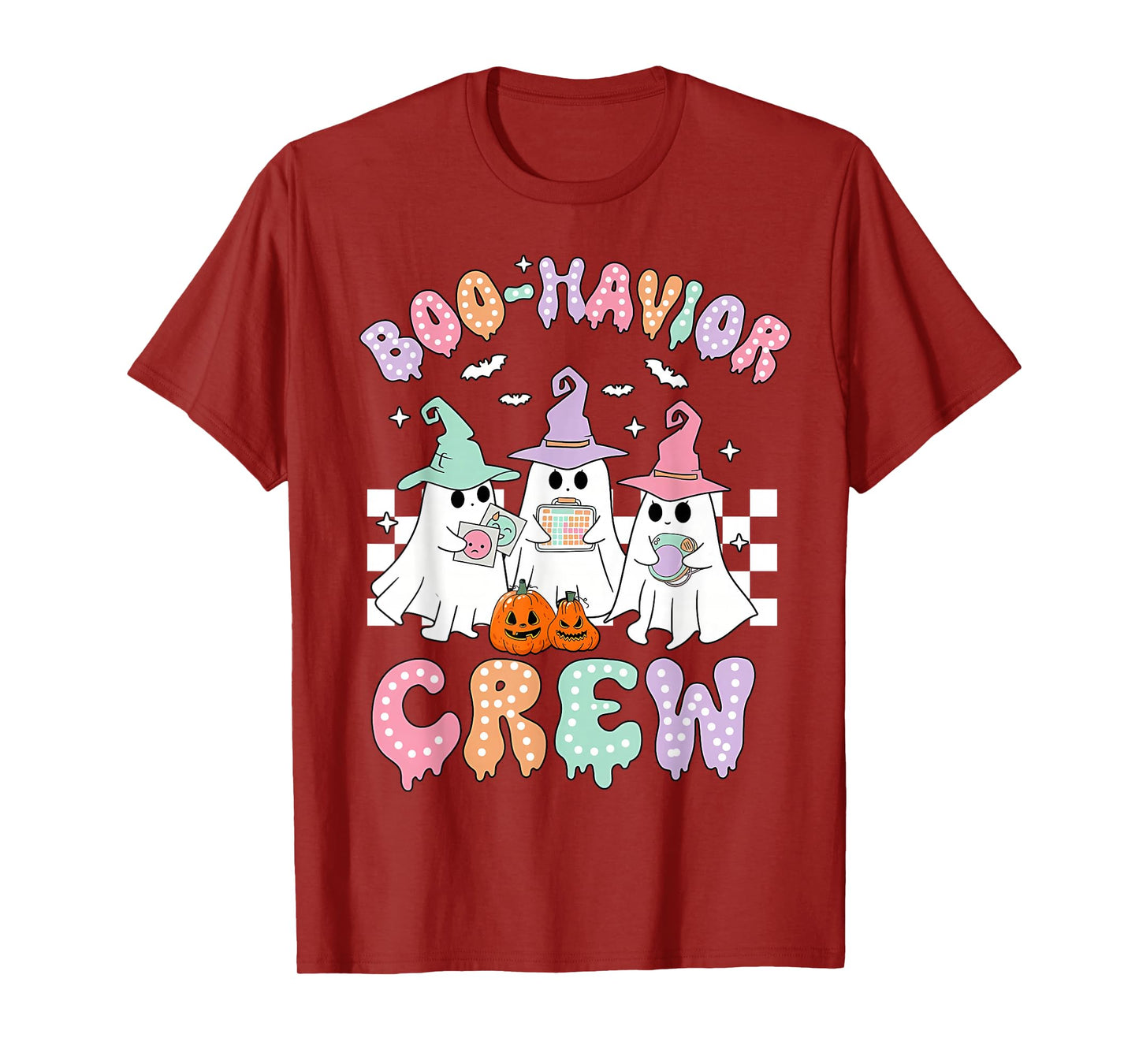 Boo Havior Crew Behavior Analyst Halloween ABA RBT T-Shirt