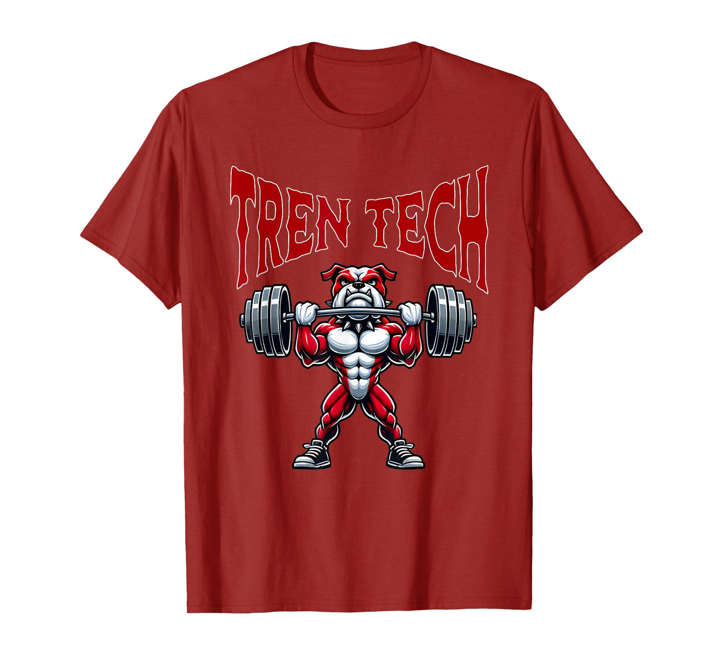 Unique Tren Tech Gym Bodysuit Tee for Men Fitness Workout T-Shirt