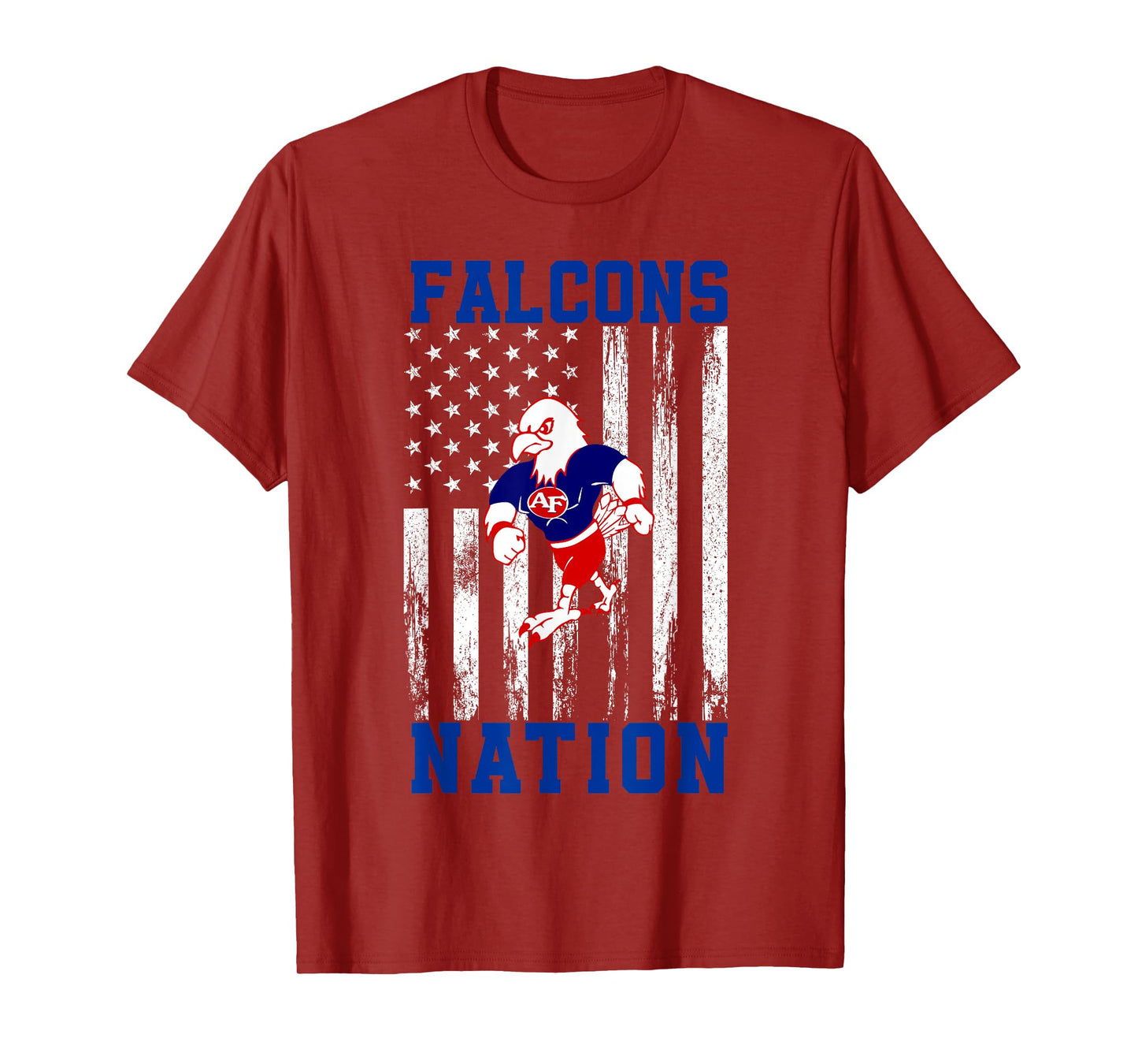 Austintown Fitch Falcons Logo Nation HS T-Shirt