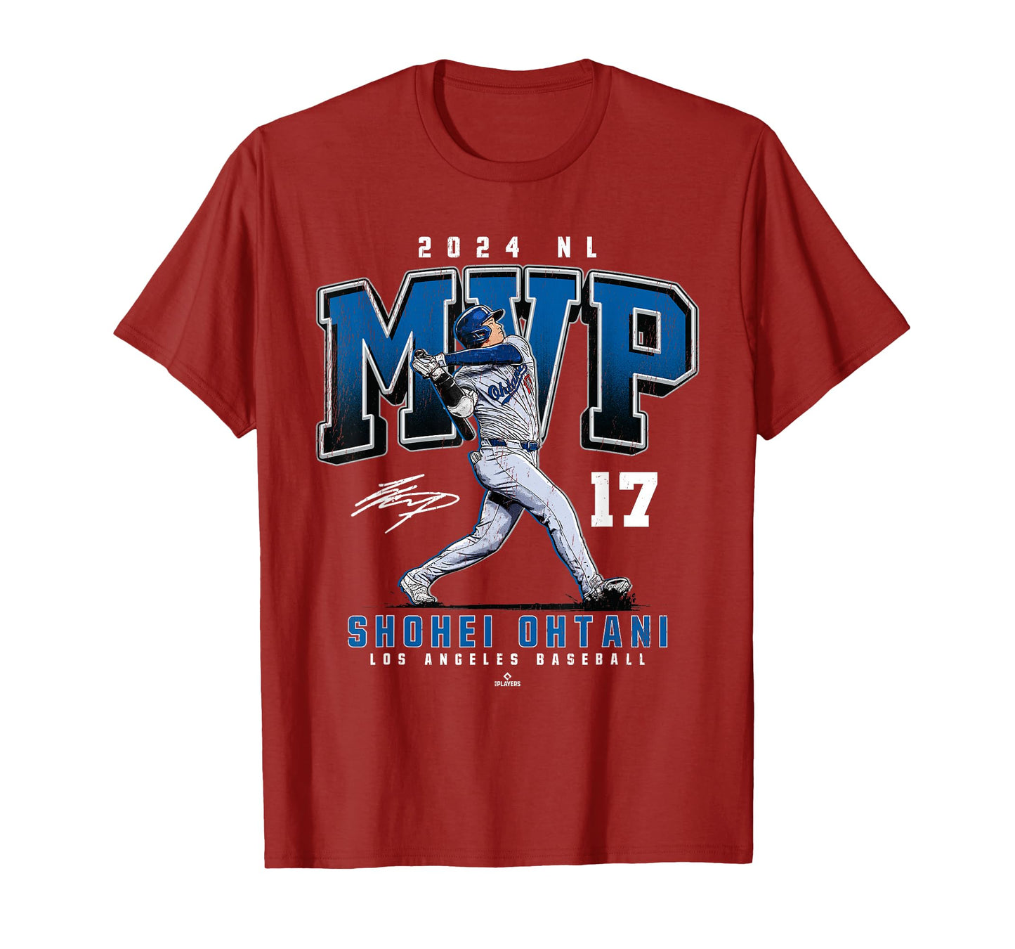 2024 NL MVP Shohei Ohtani Los Angeles Baseball MLBPA T-Shirt