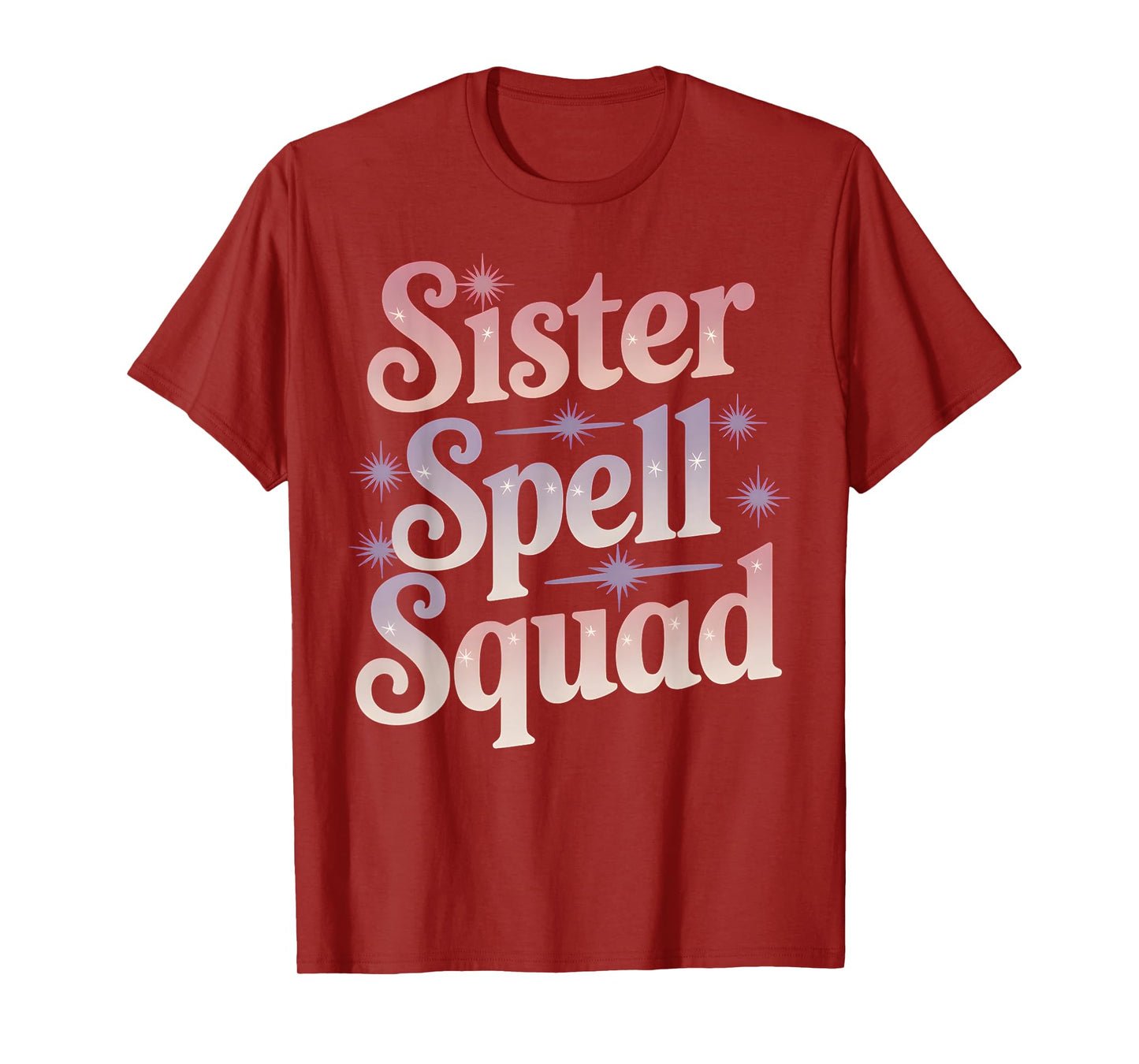 Sister Spell Squad Matching Witch Halloween Outfit T-Shirt