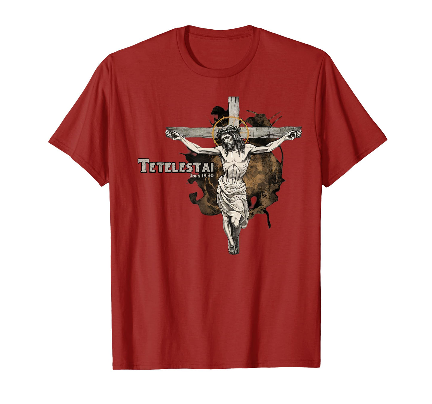 Tetelestai Jesus John Bible Verse T-Shirt