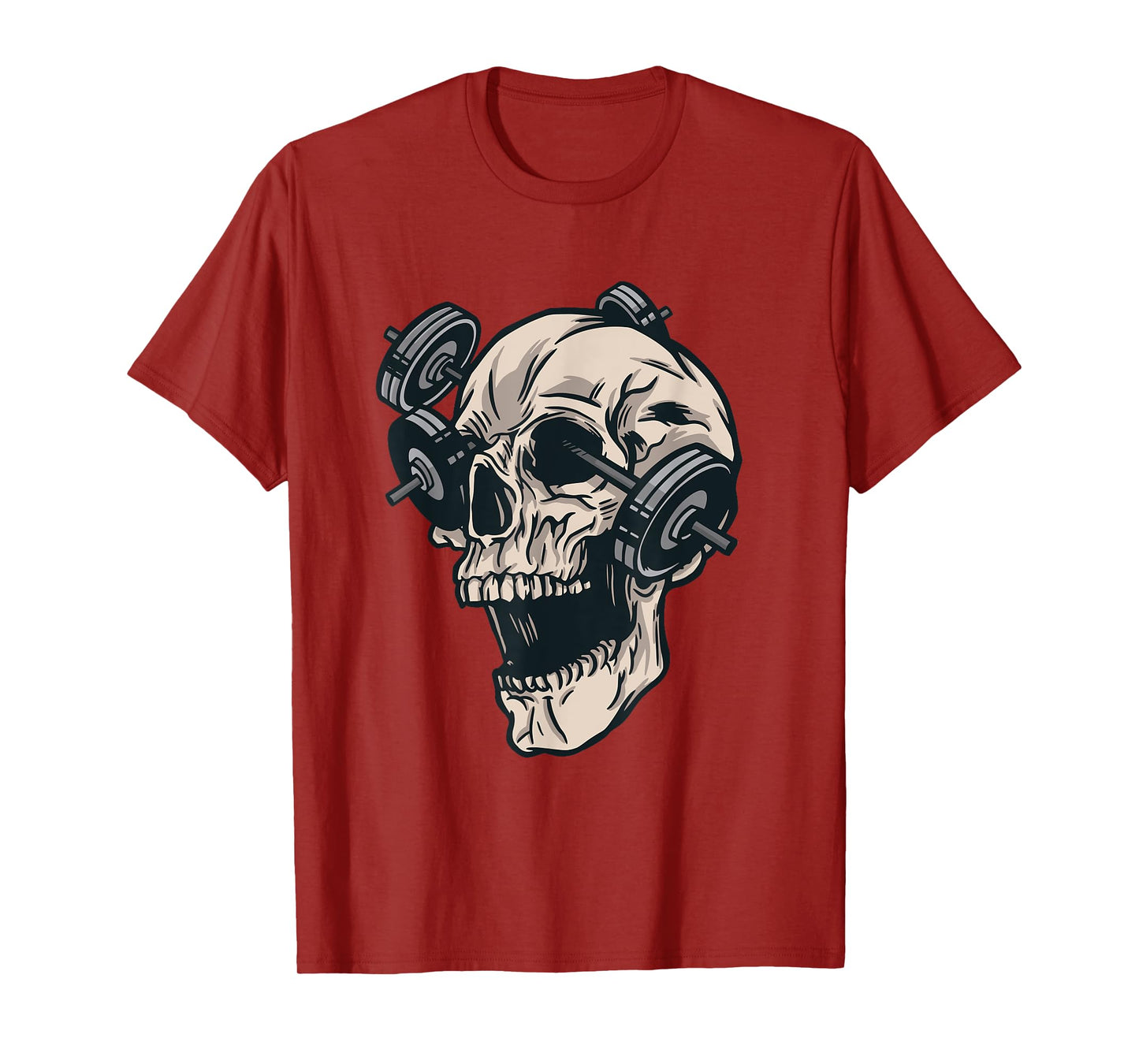 vintage skull gym for men T-Shirt