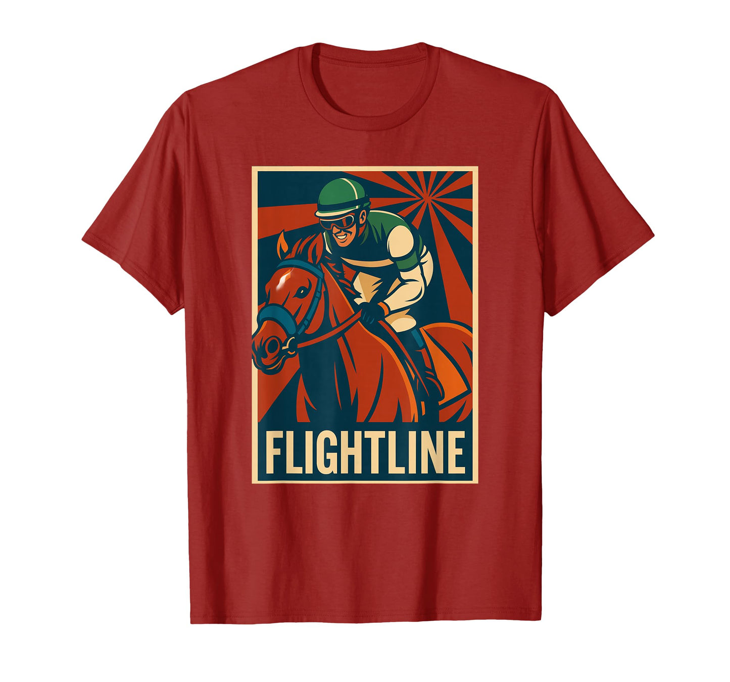 Flightline Horse, Horse Racing, Del Mar, Santa Anita, Horses T-Shirt