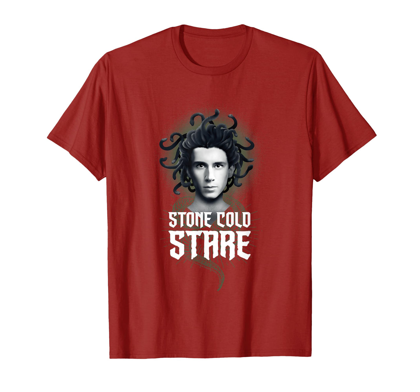 Wednesday Season 2 Stone Cold Stare Ajax Face Portrait T-Shirt