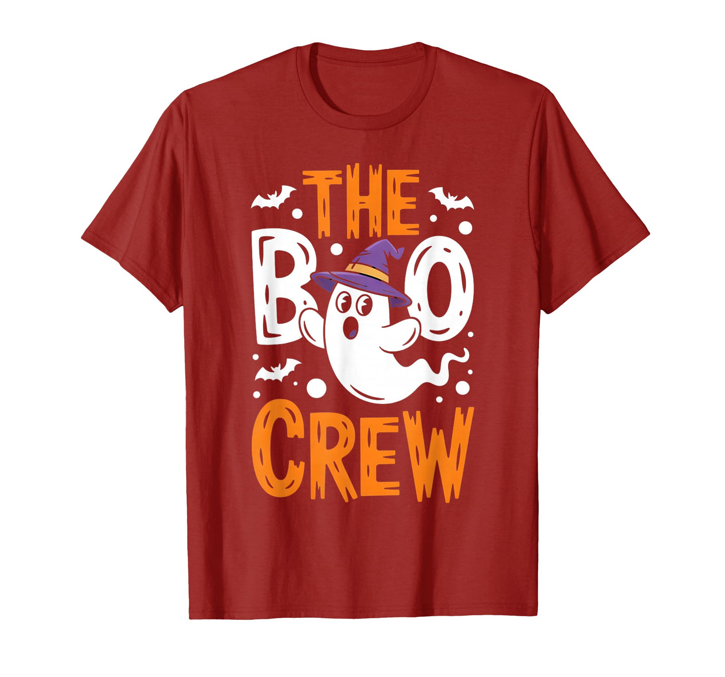Halloween Ghost The Boo Crew Costume Matching Women Gifts T-Shirt