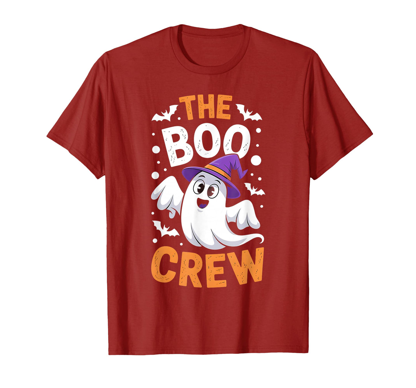 Halloween Ghost The Boo Crew Costume Matching Women Gifts T-Shirt