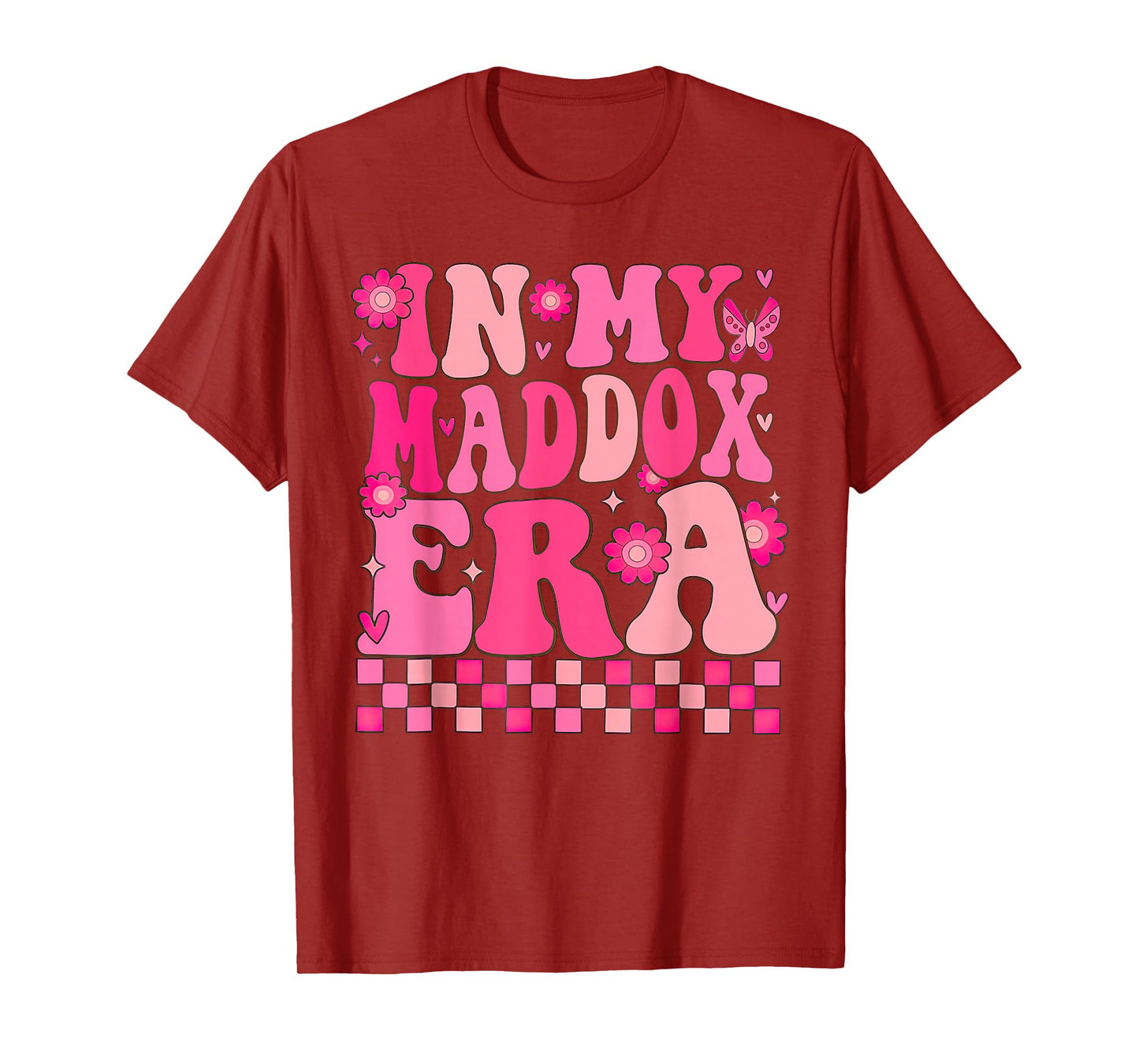 In My Maddox Era Name Personalized Maddox Groovy Vintage T-Shirt