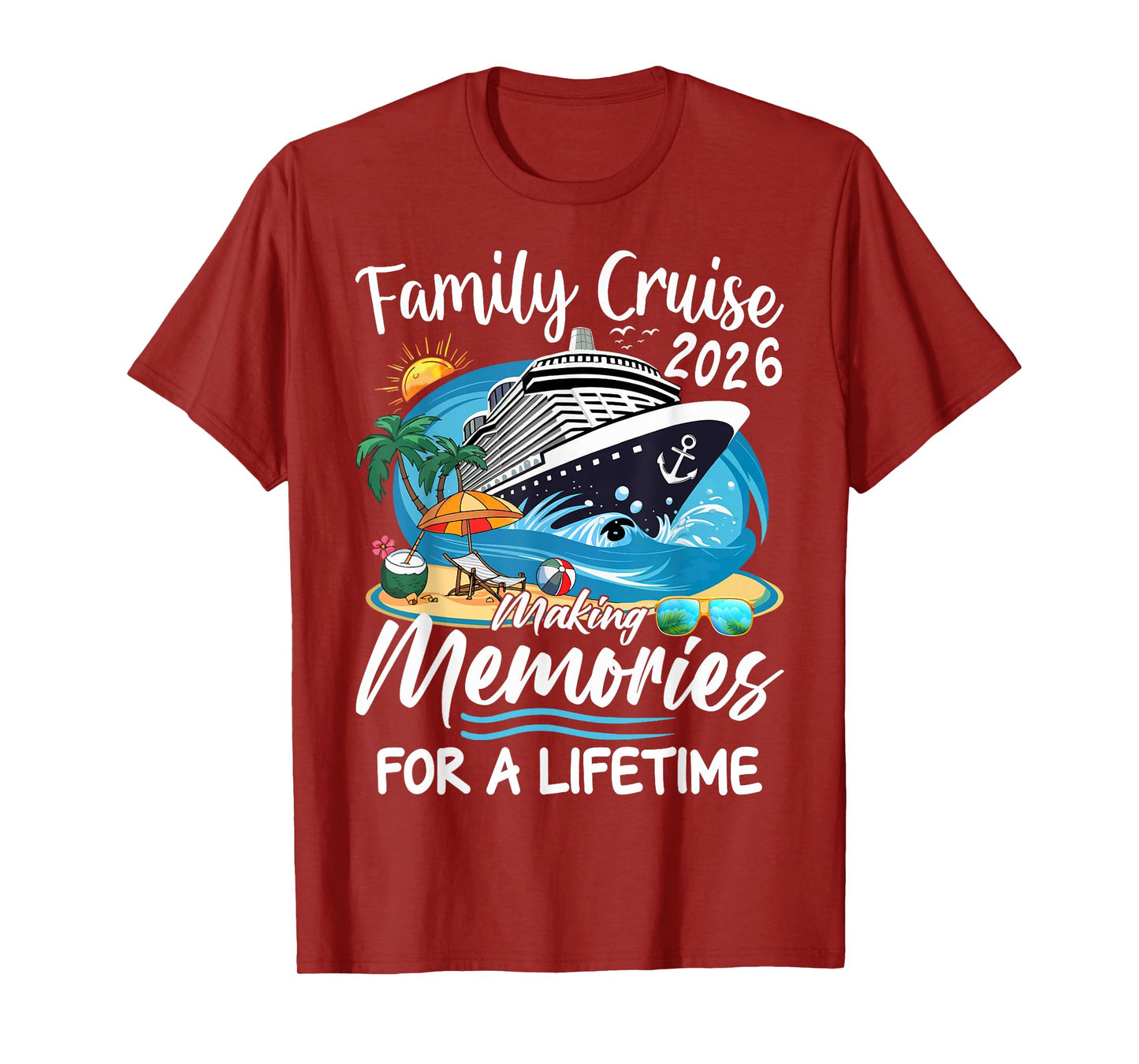 Family Cruise 2026 Family Matching Cruise Vacation Party T-Shirt