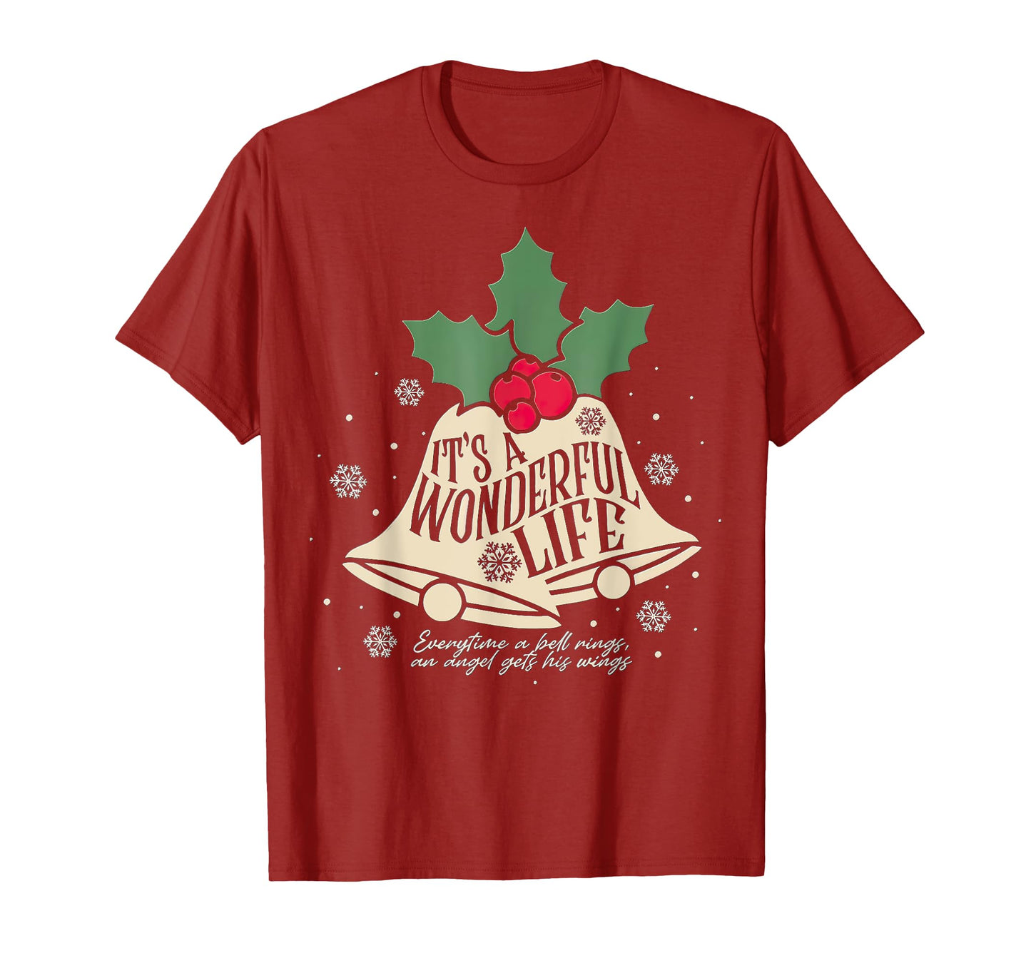 It's a Wonderful Life Everytime A Bell Rings Christmas Movie T-Shirt