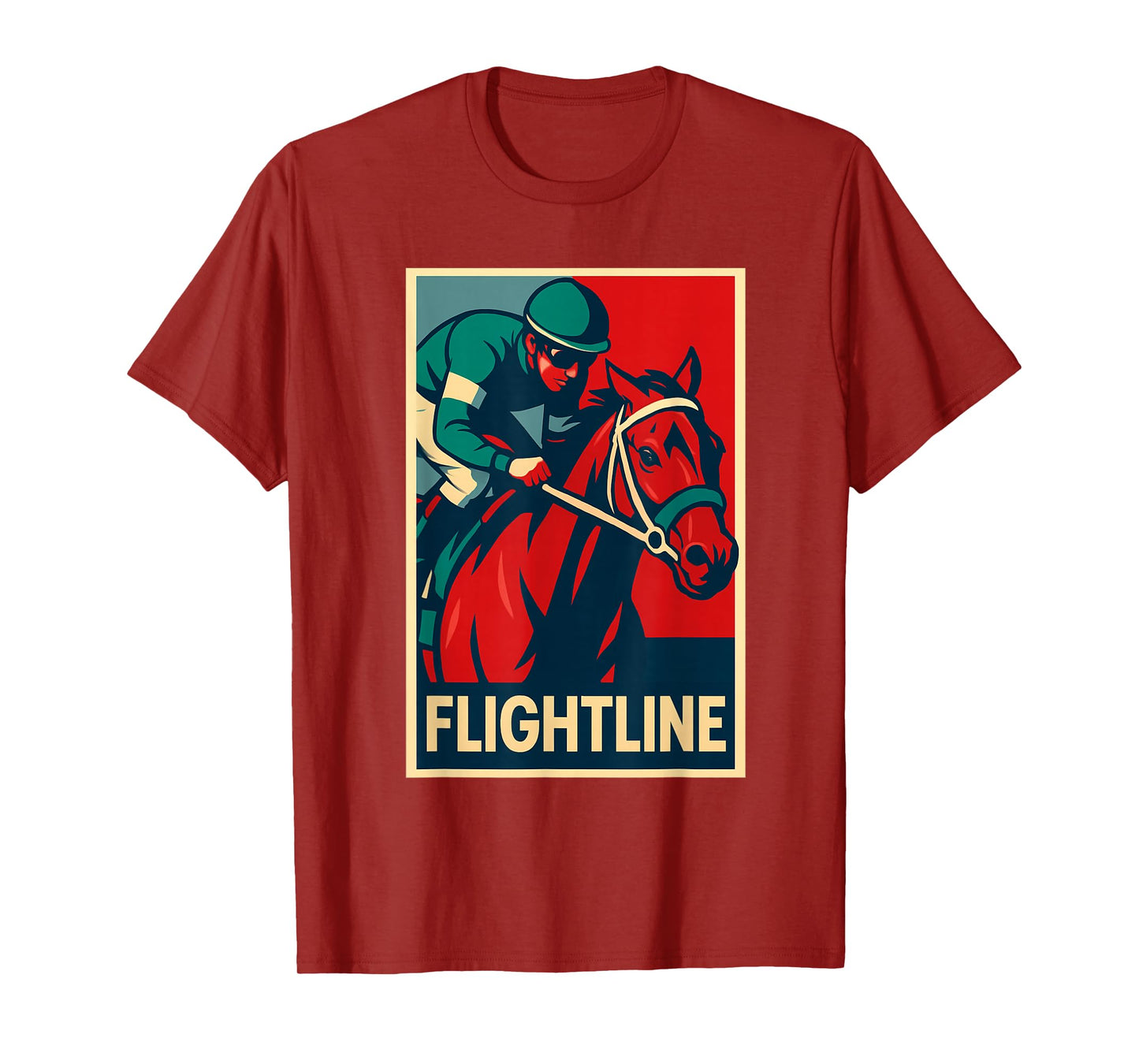 Flightline Horse, Horse Racing, Del Mar, Santa Anita, Horse T-Shirt