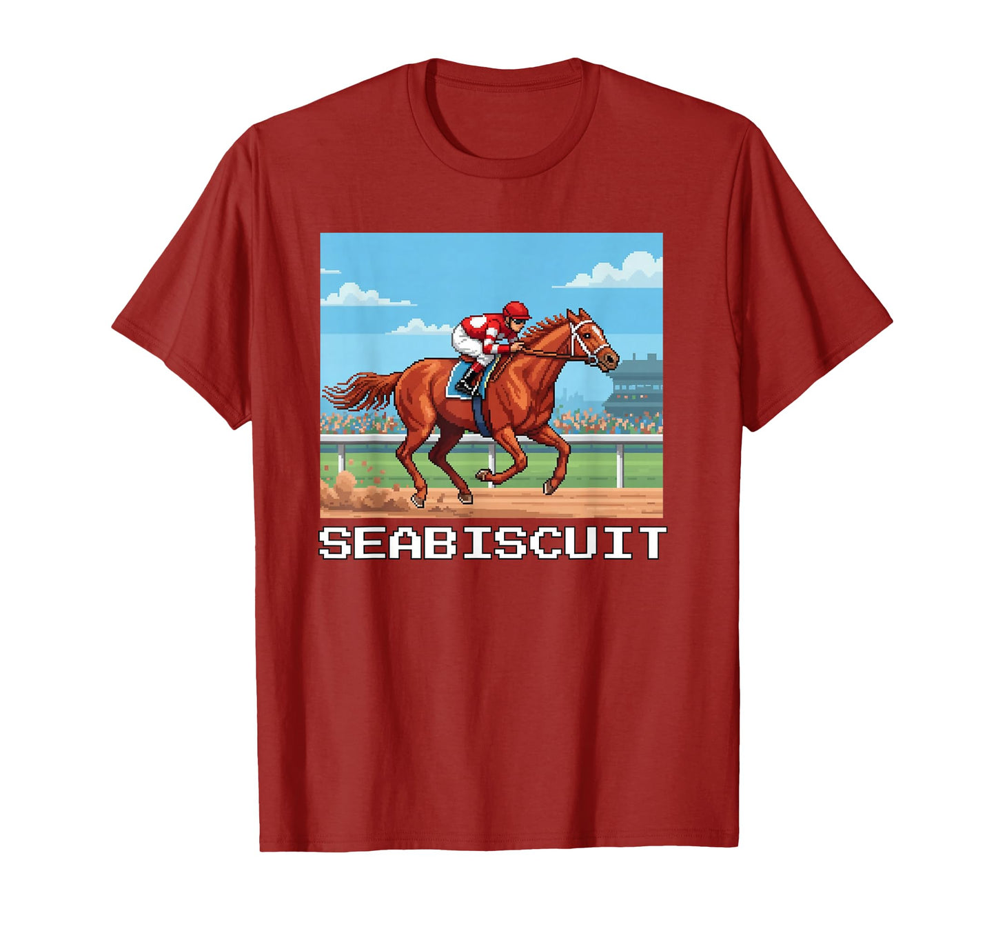 Seabiscuit Horse, Horse Racing, Del Mar, Santa Anita, Horses T-Shirt