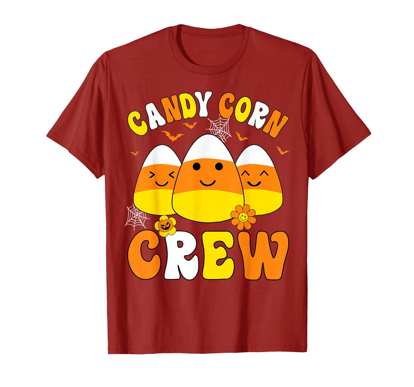 Candy Corn Crew Halloween Costume Family Friends Matching T-Shirt