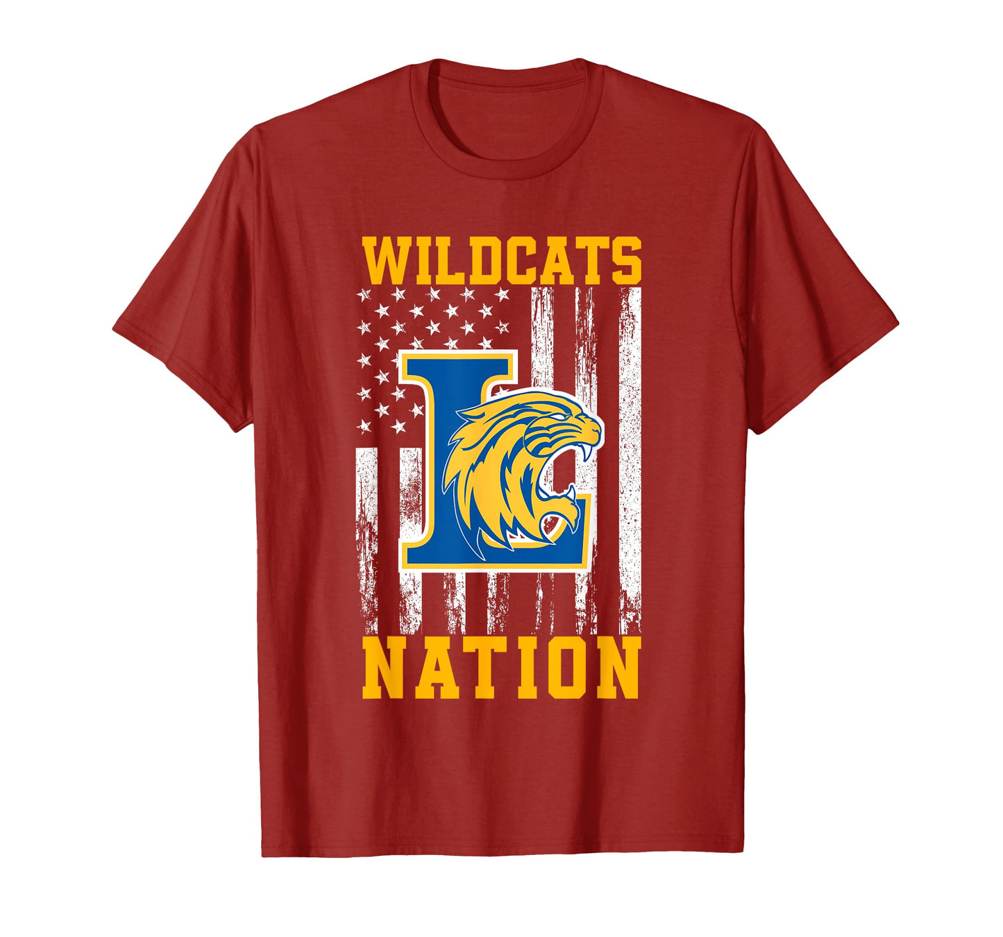 Lexington Wildcats Logo Nation HS T-Shirt