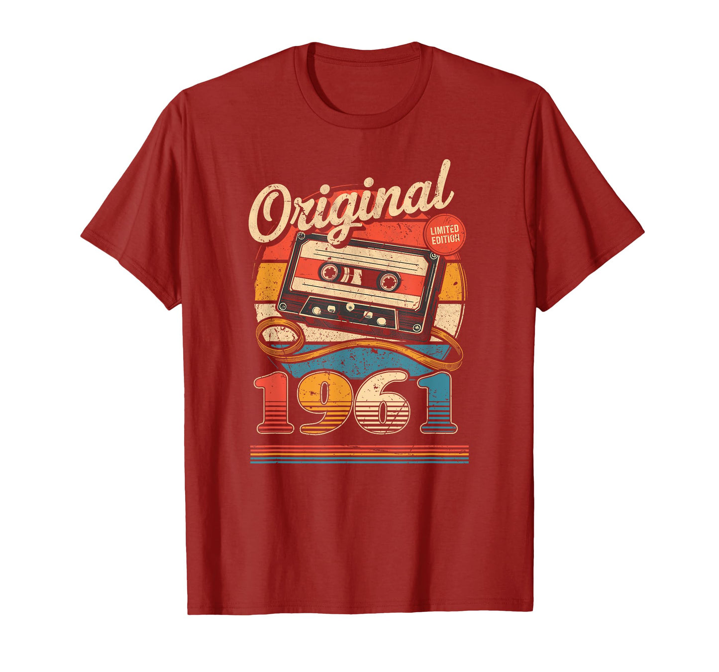 64th Birthday Retro Vintage 1961 Men Women T-Shirt