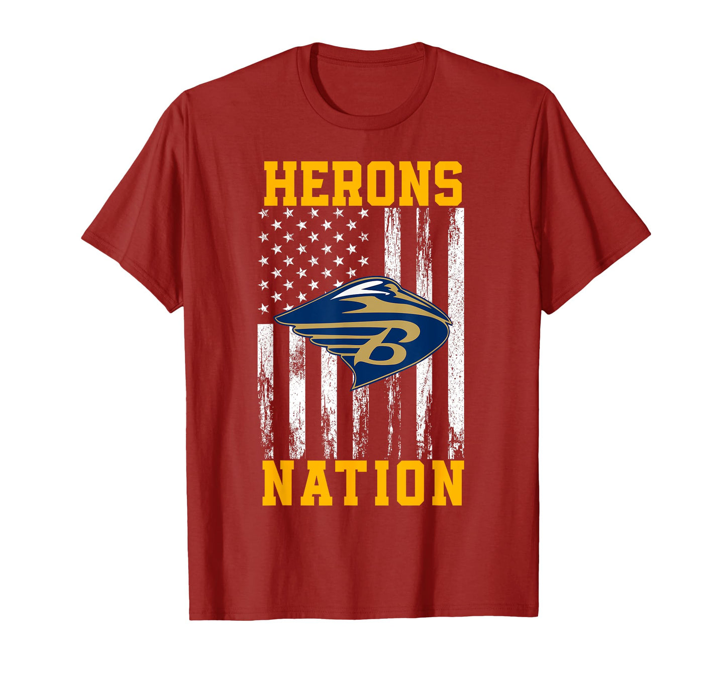 Brantley County Herons Logo Nation HS T-Shirt