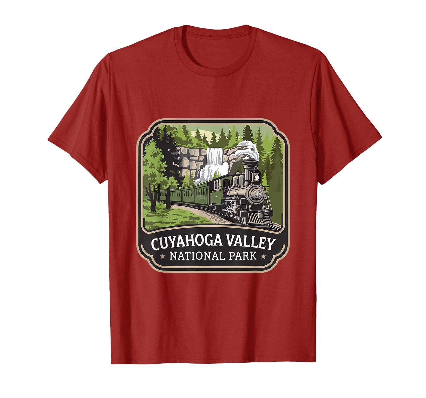 Cuyahoga Valley National Park Train Journey T-Shirt