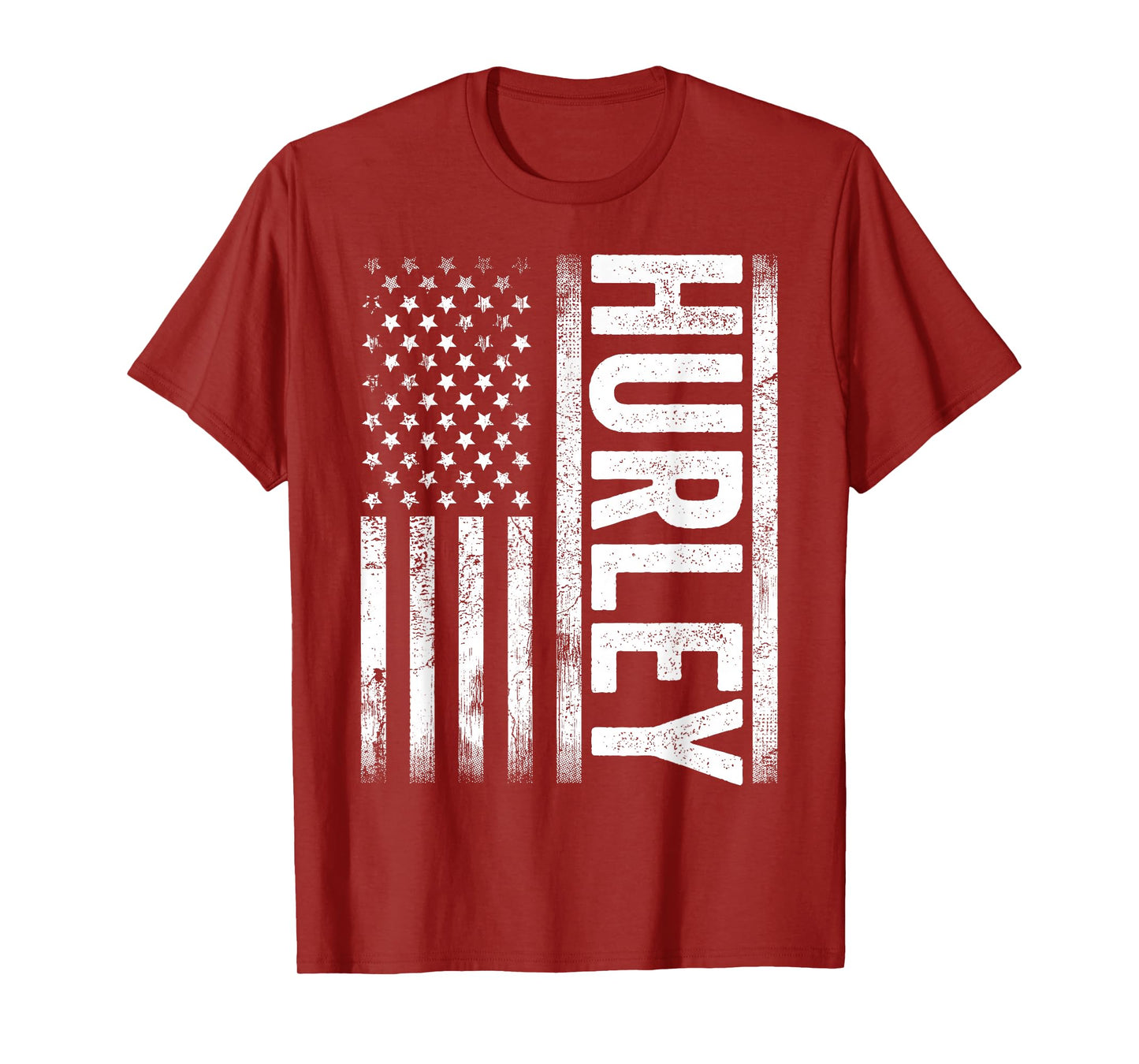 Hurley KY Vintage Us American Flag Retro for Men Women T-Shirt