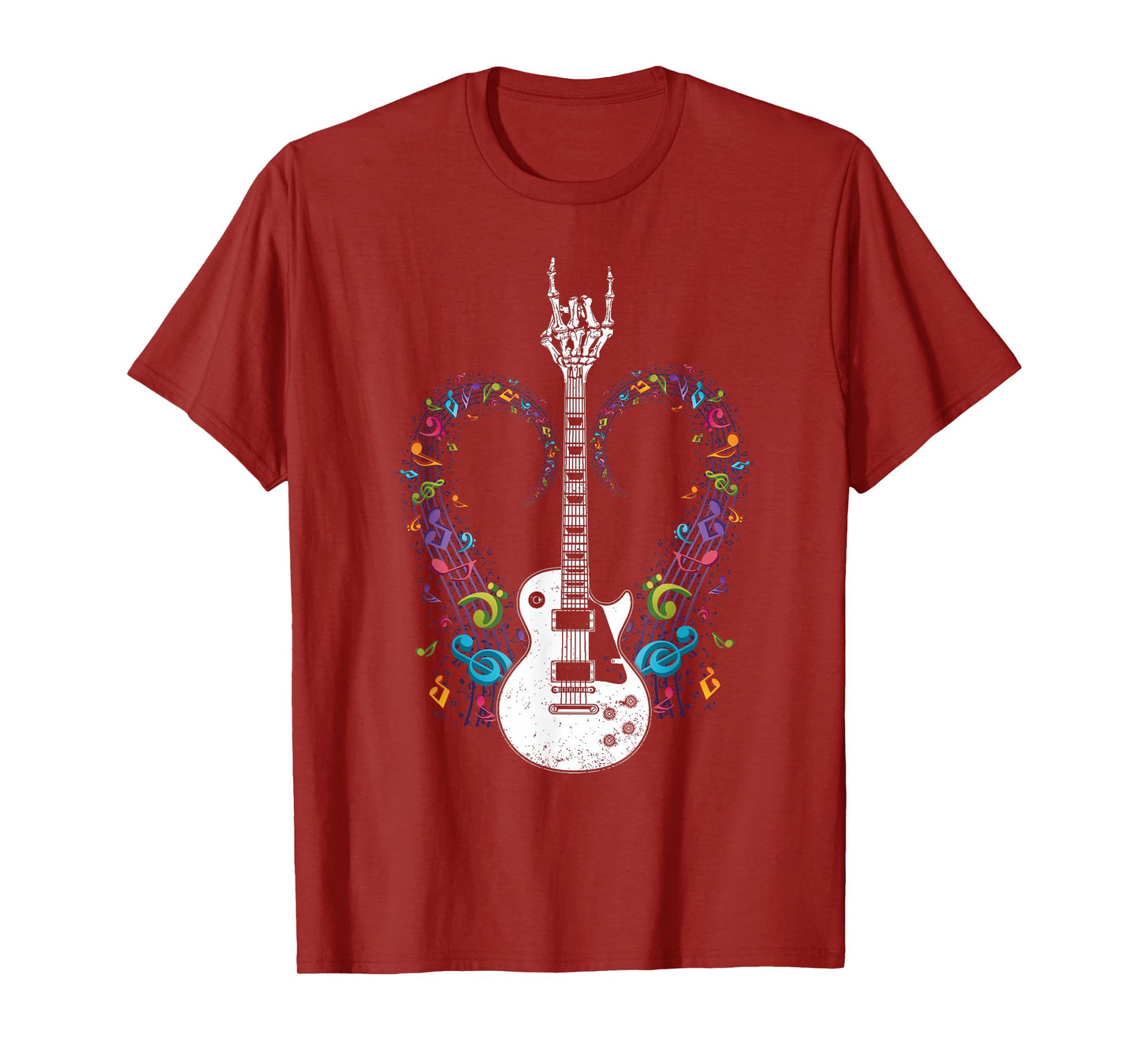 Rock and Roll Punk Rock Band Concert Guitar Accessories T-Shirt
